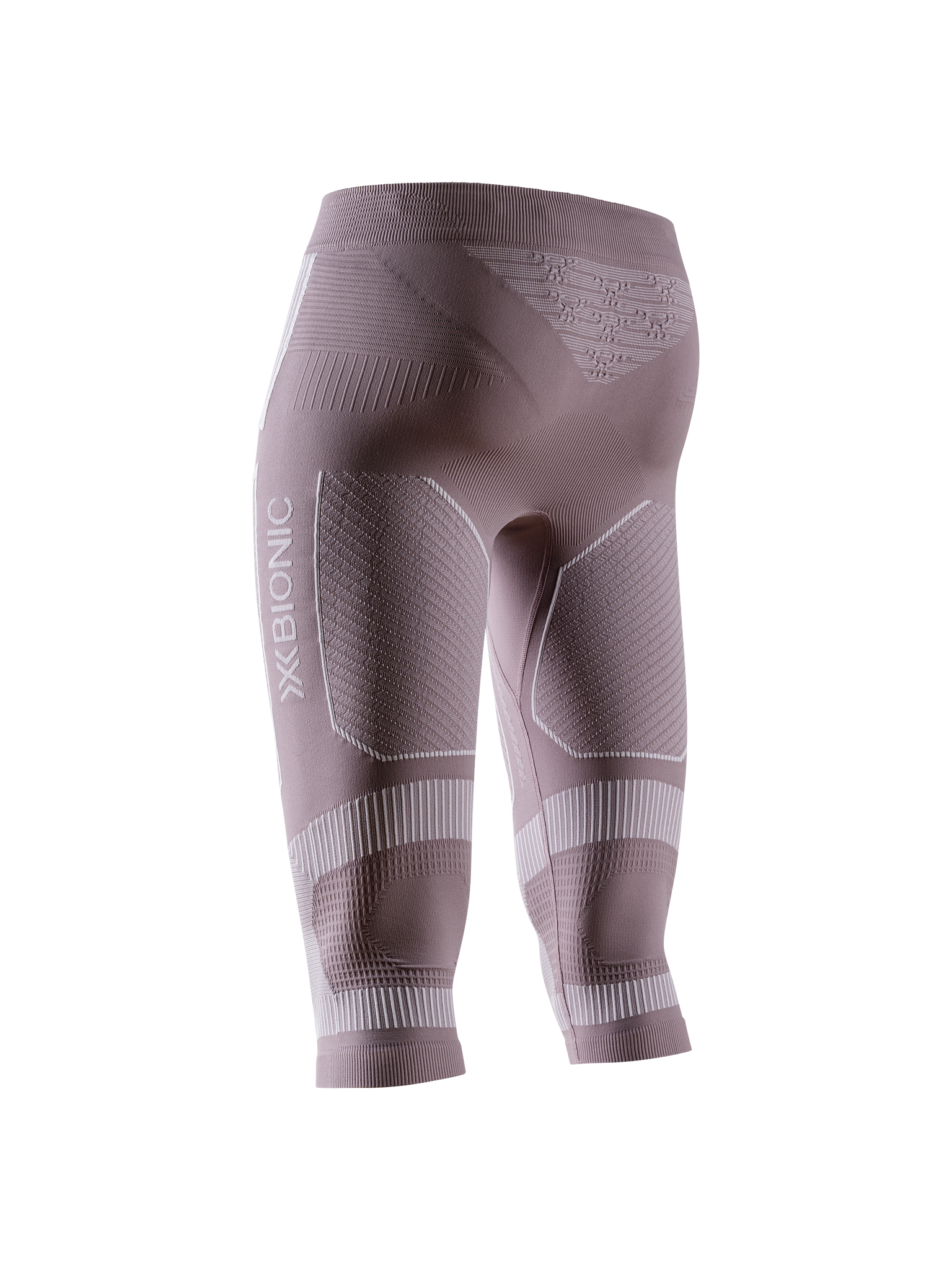 X-BIONIC ENERGY ACCUMULATOR LIGHT PANTS 3/4 WMN - Dusty Lavender Arctic White - 3/4 Pants - 9 of 21