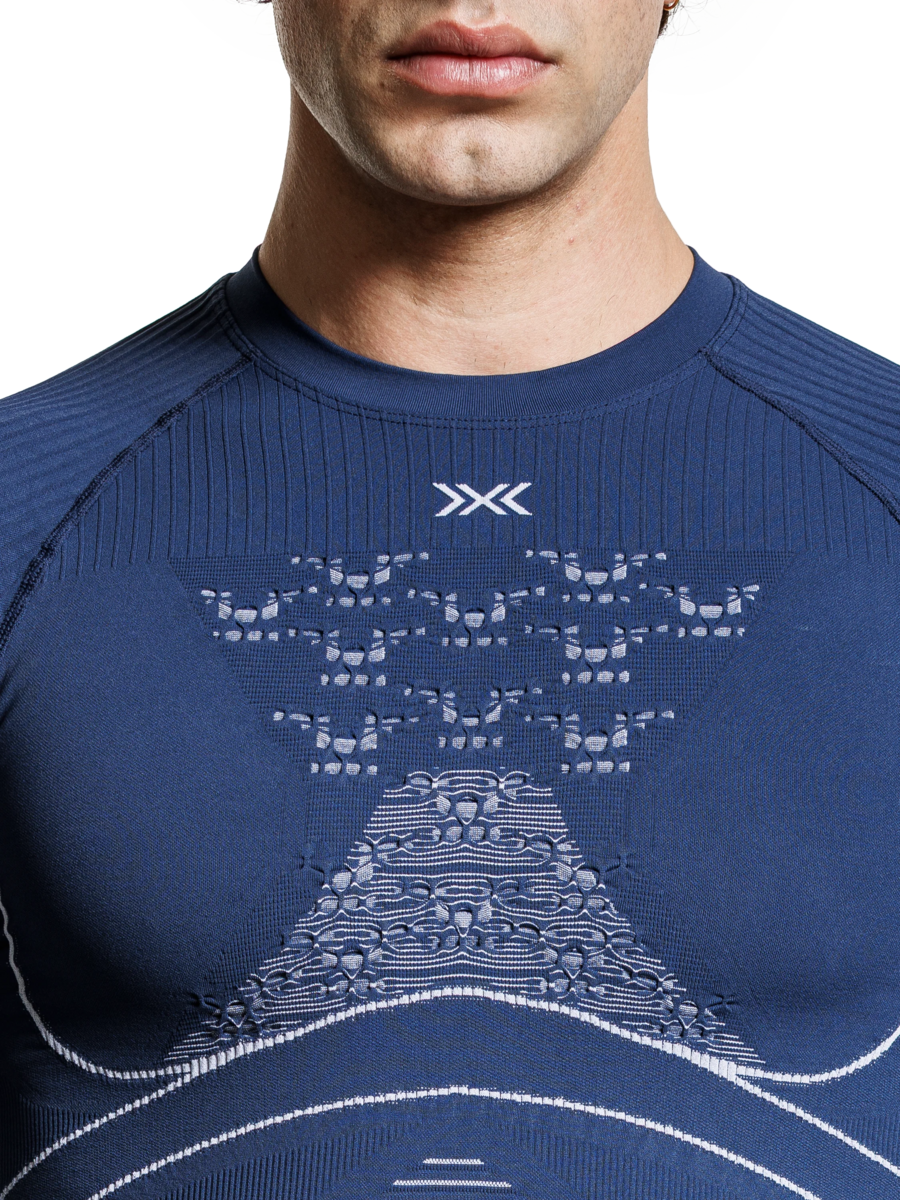 X-BIONIC ENERGY ACCUMULATOR 4.0 SHIRT LG SL MEN - Marine Optical White - Longsleeves - 4 of 41