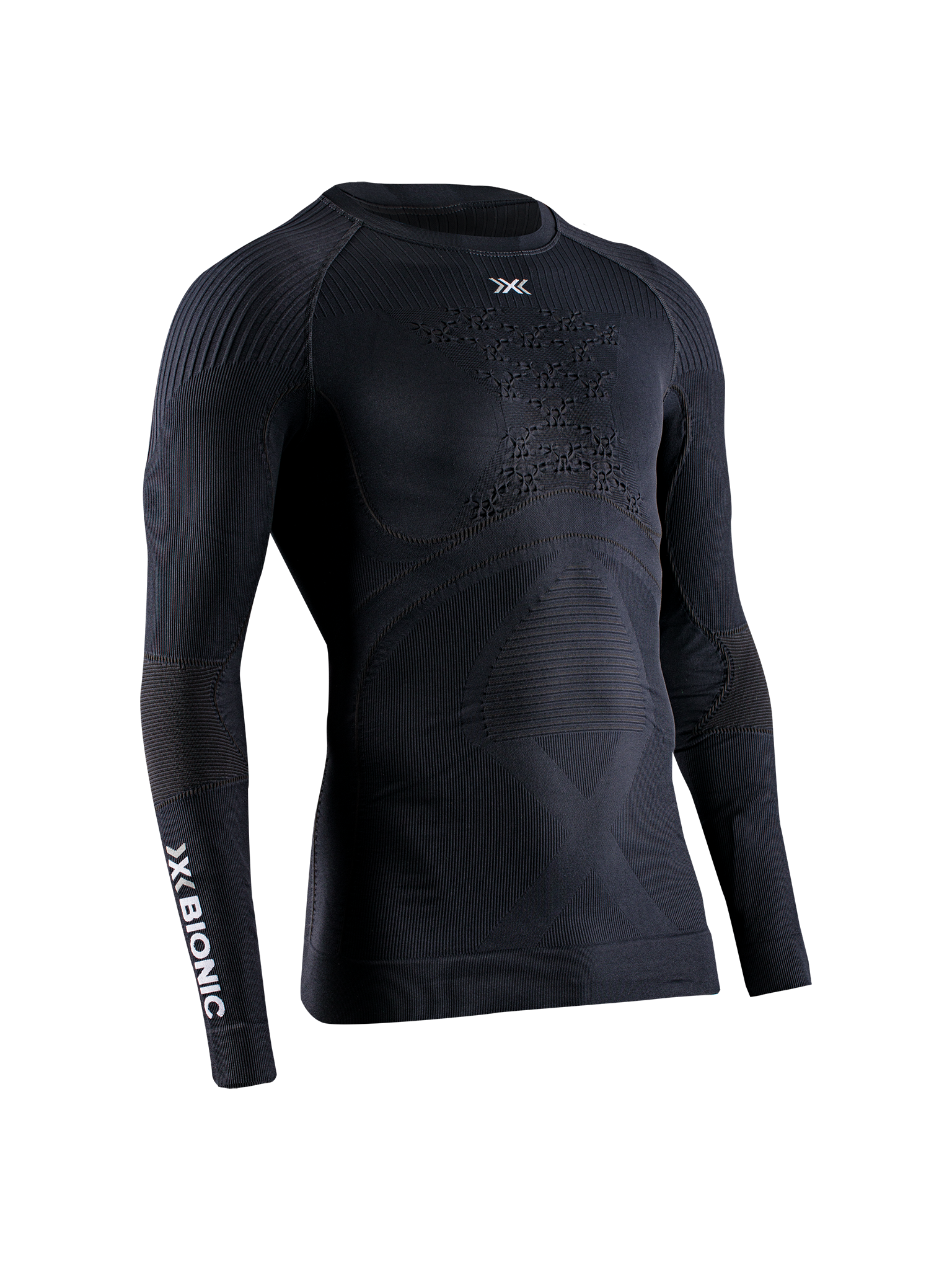 X-BIONIC ENERGY ACCUMULATOR 4.0 SHIRT LG SL MEN - Opal Black Arctic White - Longsleeves - 18 of 35