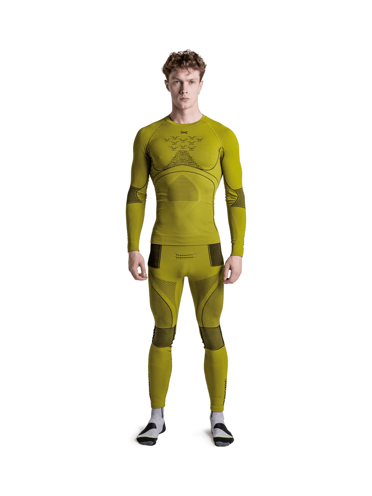 X-BIONIC ENERGY ACCUMULATOR 4.0 SHIRT LG SL MEN - Moss Green - Performance Base Layer Long Sleeve - 11 of 50