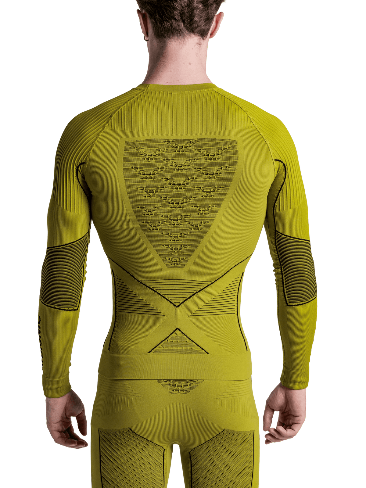 X-BIONIC ENERGY ACCUMULATOR 4.0 SHIRT LG SL MEN - Moss Green - Performance Base Layer Long Sleeve - 13 of 50