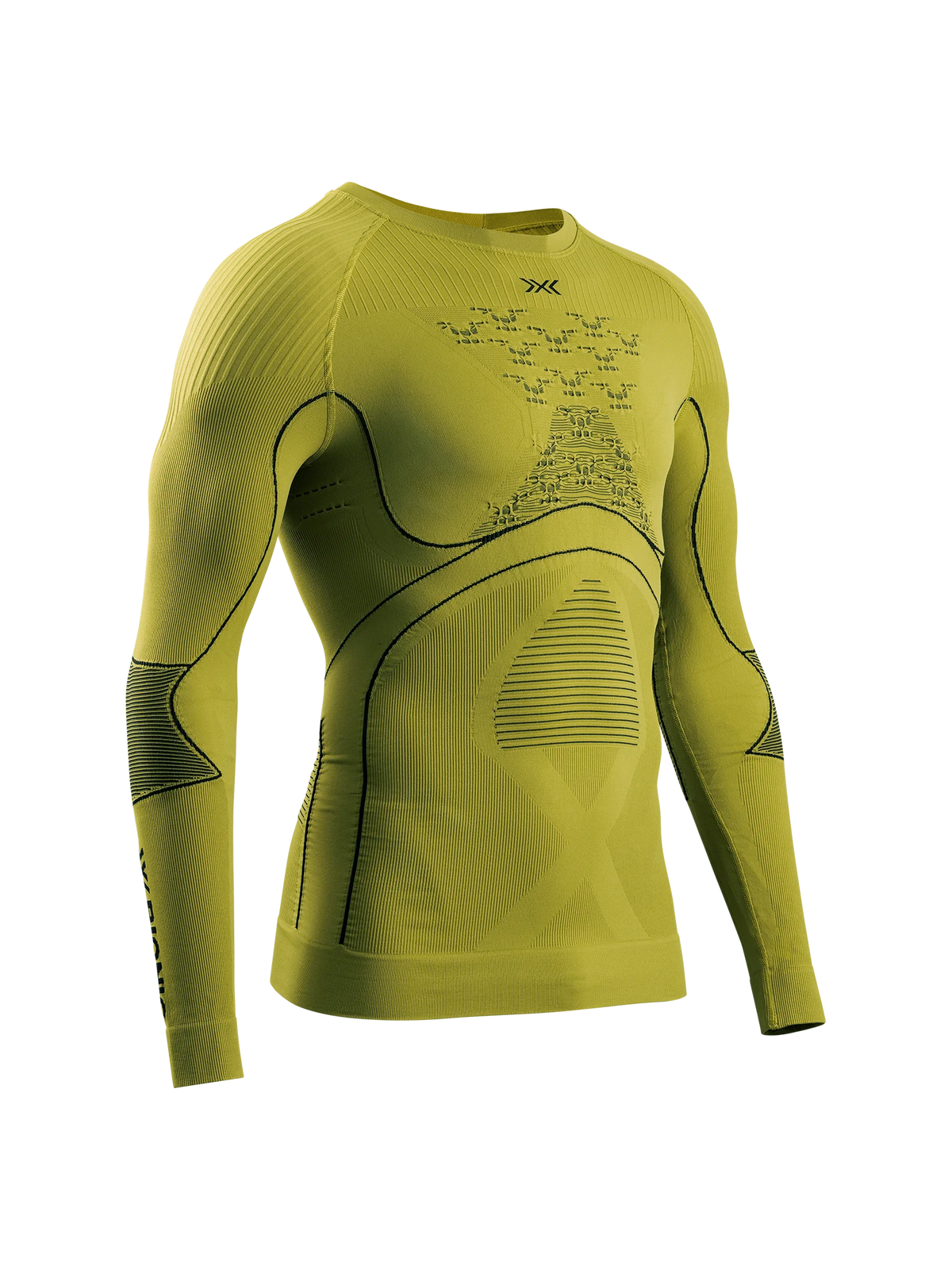 X-BIONIC ENERGY ACCUMULATOR 4.0 SHIRT LG SL MEN - Moss Green - Performance Base Layer Long Sleeve - 8 of 50