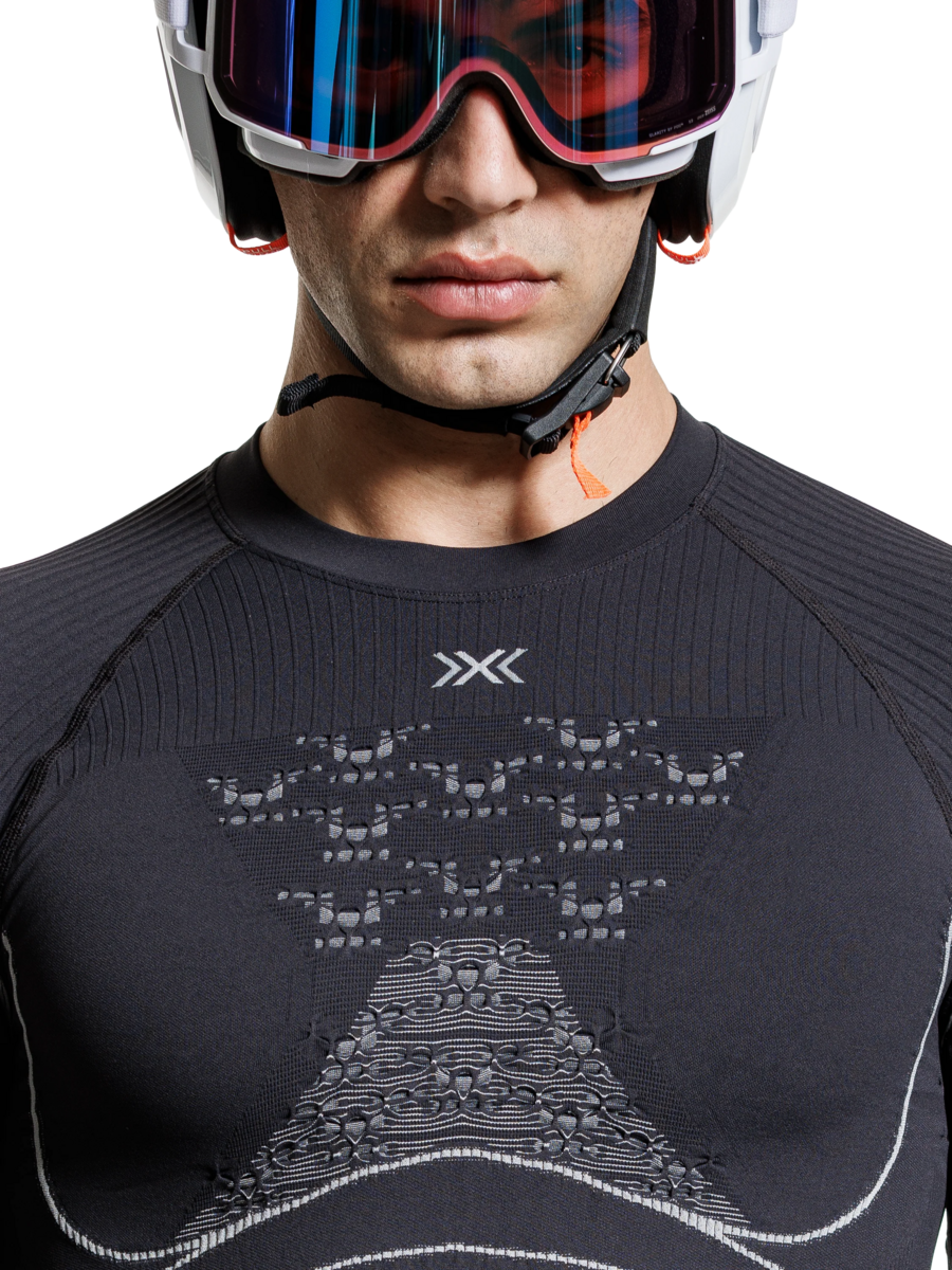 X-BIONIC ENERGY ACCUMULATOR 4.0 SHIRT LG SL MEN - Charcoal Pearl Grey - Longsleeves - 27 of 35