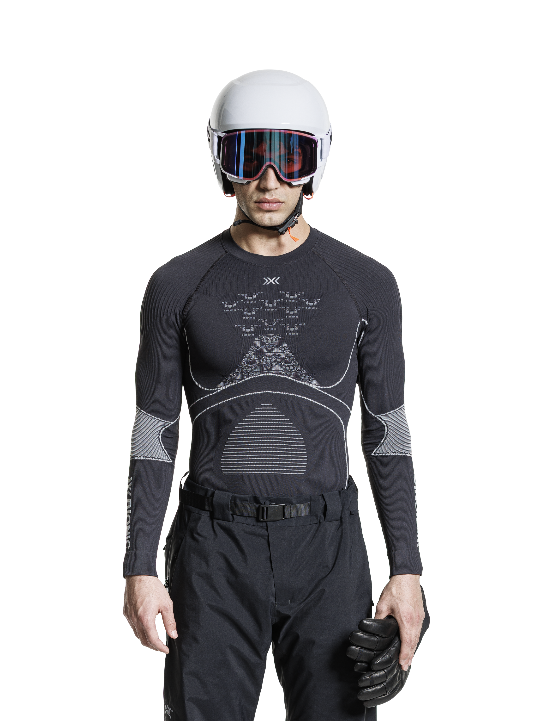 X-BIONIC ENERGY ACCUMULATOR 4.0 SHIRT LG SL MEN - Charcoal Pearl Grey - Longsleeves - 29 of 35