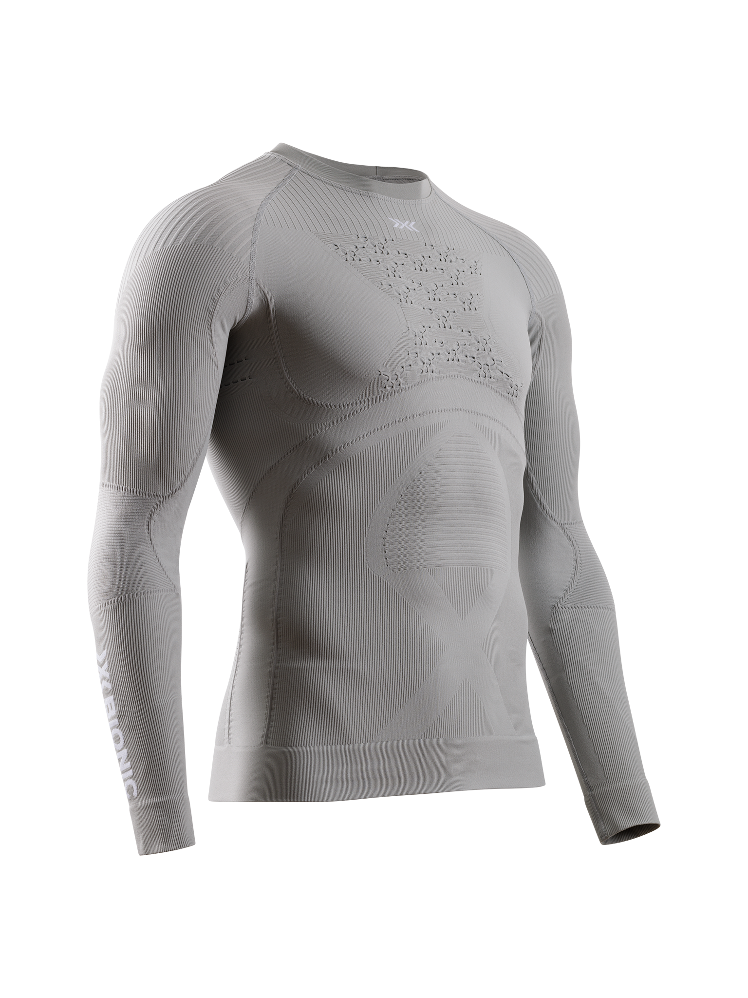 X-BIONIC ENERGY ACCUMULATOR 4.0 SHIRT LG SL MEN - Seal Grey Light Grey - Longsleeves - 7 of 35