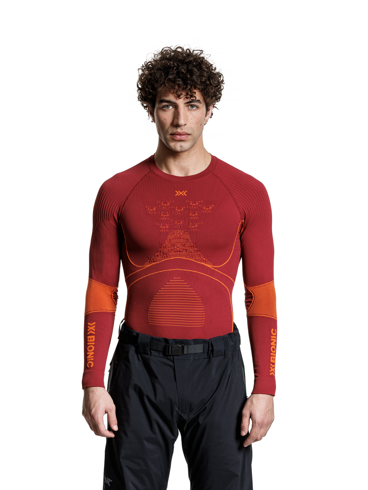 X-BIONIC ENERGY ACCUMULATOR 4.0 SHIRT LG SL MEN - Dune Red Orange - Longsleeves - 20 of 41