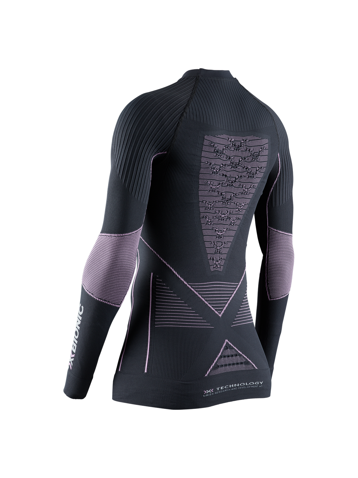 X-BIONIC ENERGY ACCUMULATOR 4.0 SHIRT LG SL WMN - Charcoal Magnolia - Longsleeves - 10 of 50