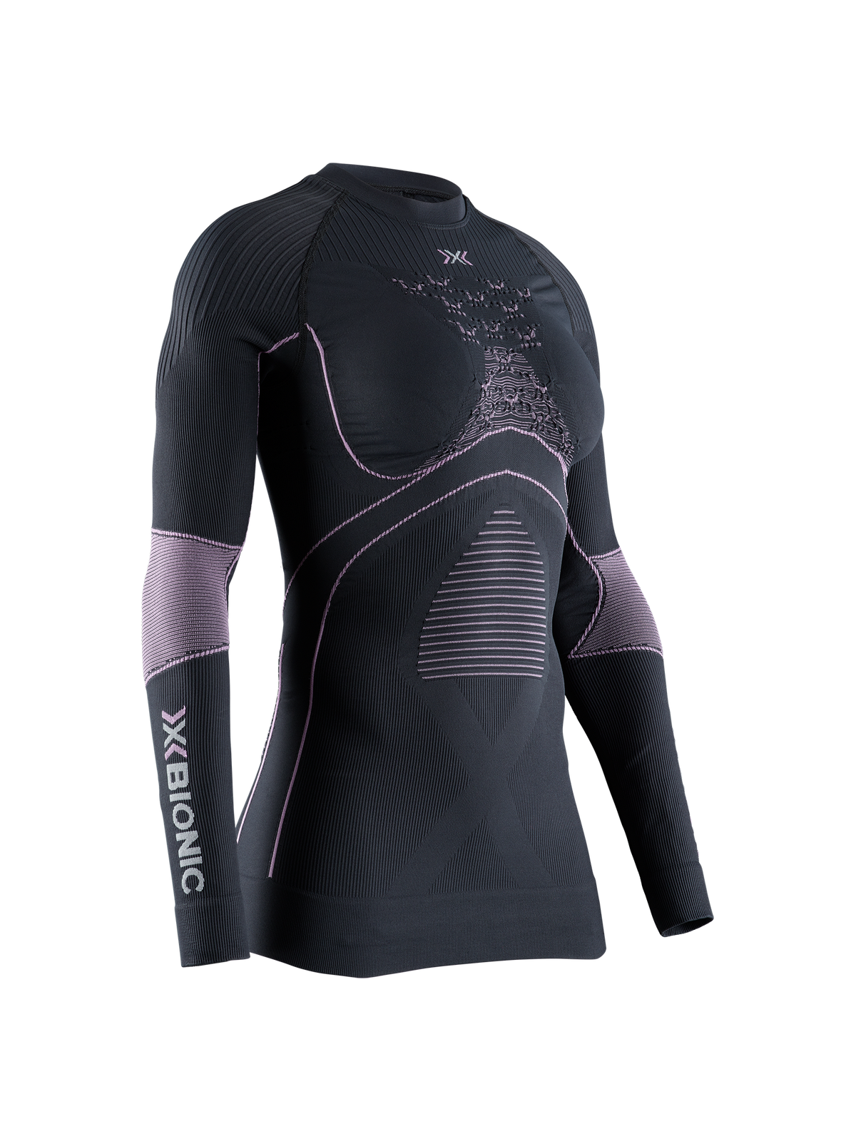 X-BIONIC ENERGY ACCUMULATOR 4.0 SHIRT LG SL WMN - Charcoal Magnolia - Longsleeves - 9 of 50