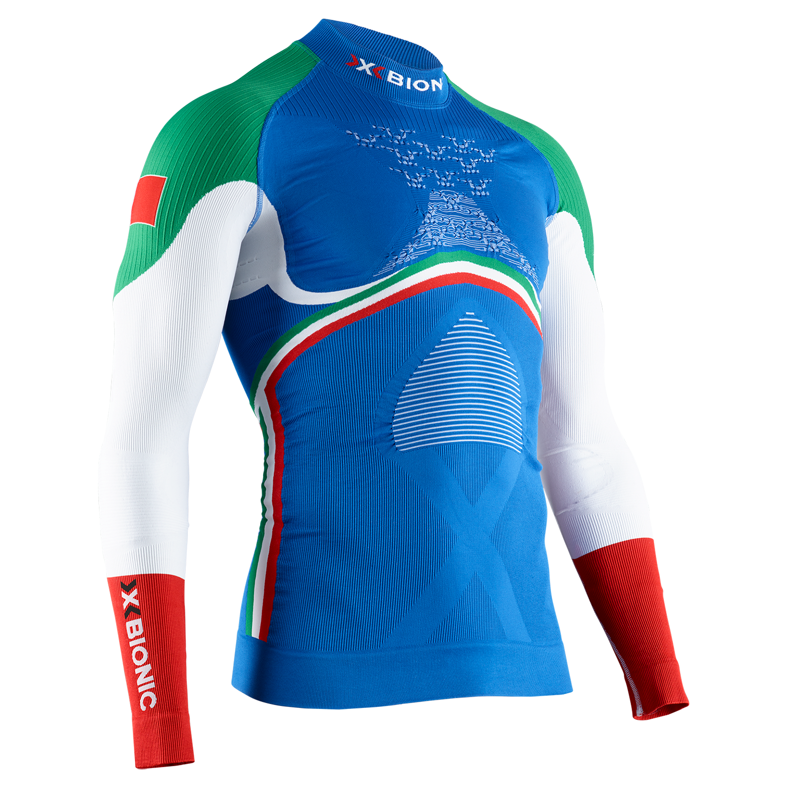 X-BIONIC ENERGY ACCUMULATOR 4.0 PATRIOT SHIRT TURTLE NECK LG SL ITALY - Italy - Turtle Necks - 1 of 5