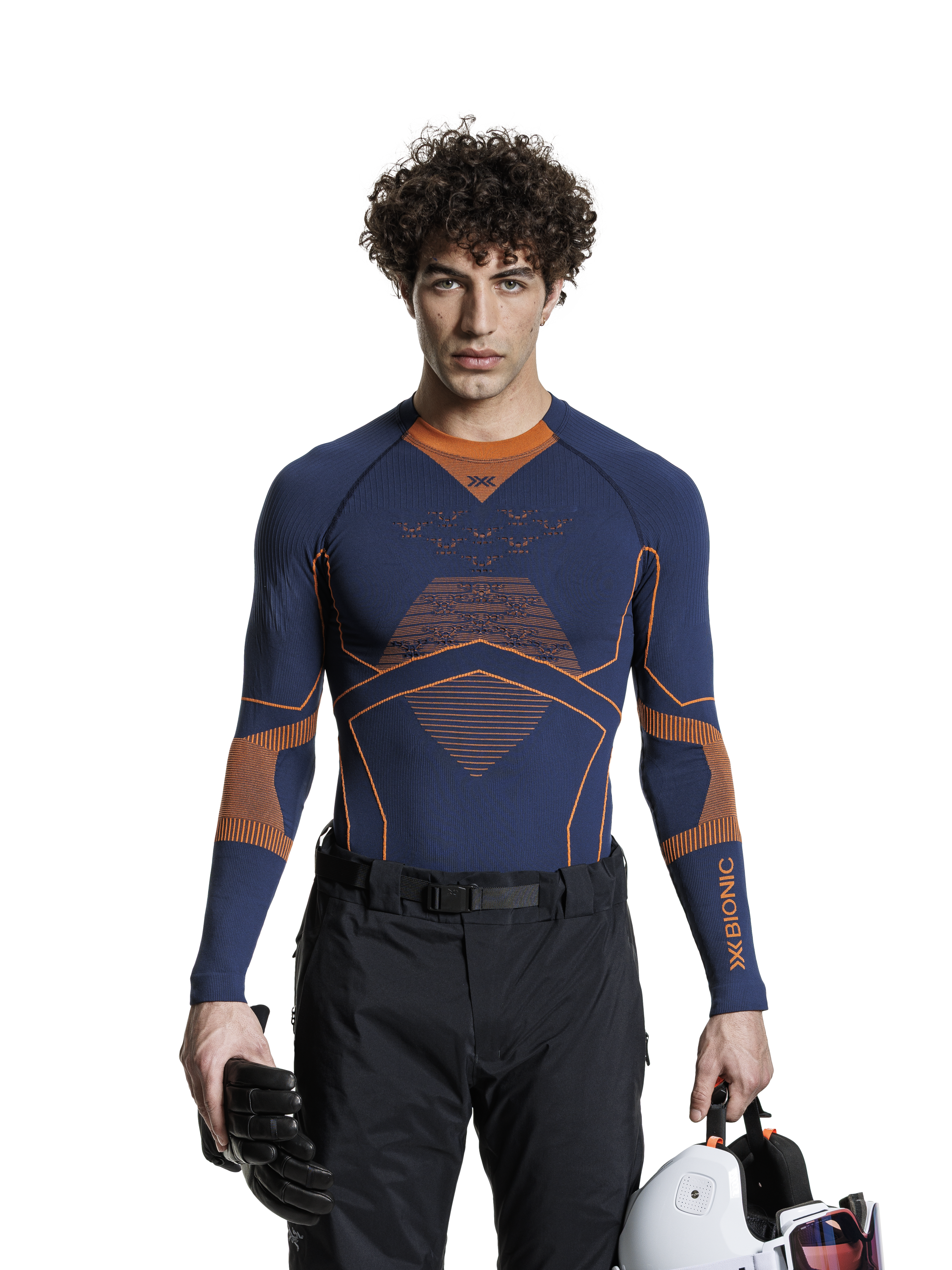 X-BIONIC ENERGY ACCUMULATOR LIGHT SHIRT LS MEN - Marine Orange - Longsleeves - 5 of 12
