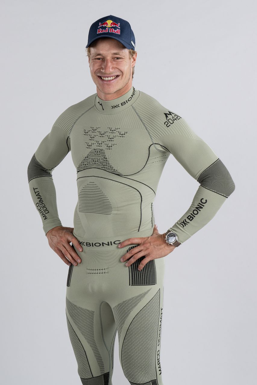 X-BIONIC ENERGY ACCUMULATOR 4.0 SHIRT TURTLE NECK LG SL MEN - MARCO ODERMATT SIGNATURE EDITION - Tea Grey Black - Turtle Necks - 10 of 10