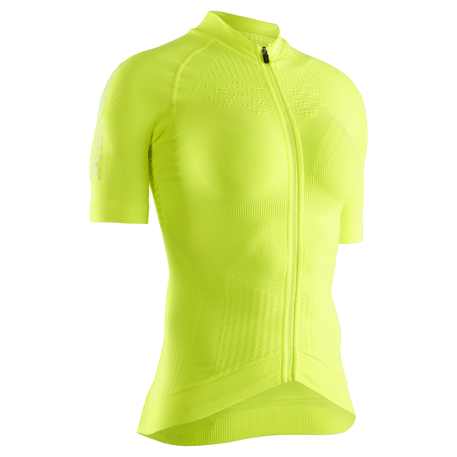 X-BIONIC EFFEKTOR 4.0 CYCLING ZIP SHIRT SH SL WMN - Phyton Yellow Arctic White - T-Shirts - 5 of 8