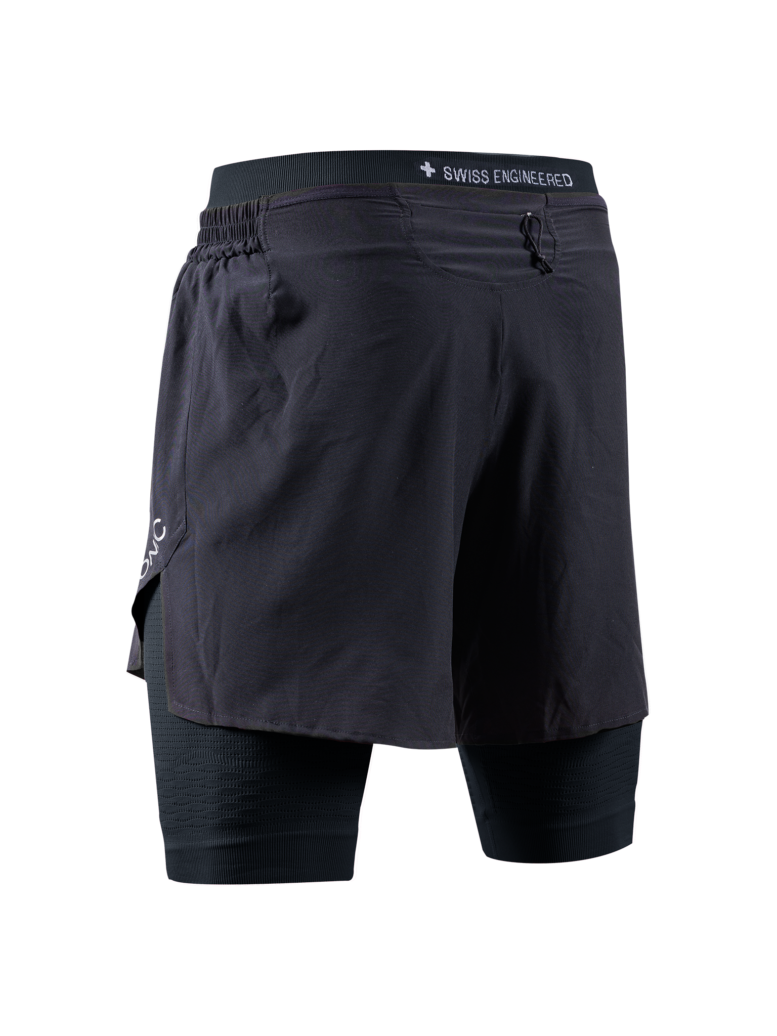 X-BIONIC EFFEKTOR 2IN1 SHORTS MEN - X Black X Black - Hybrid Shorts - 7 of 8
