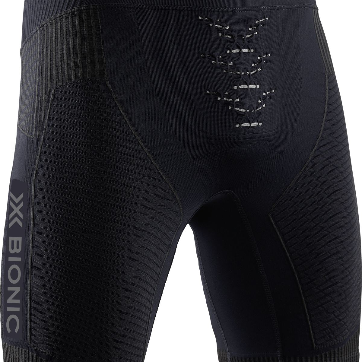 X-BIONIC EFFEKTOR 4D RUNNING SHORTS MEN - Black Charcoal - Shorts - 1 of 2
