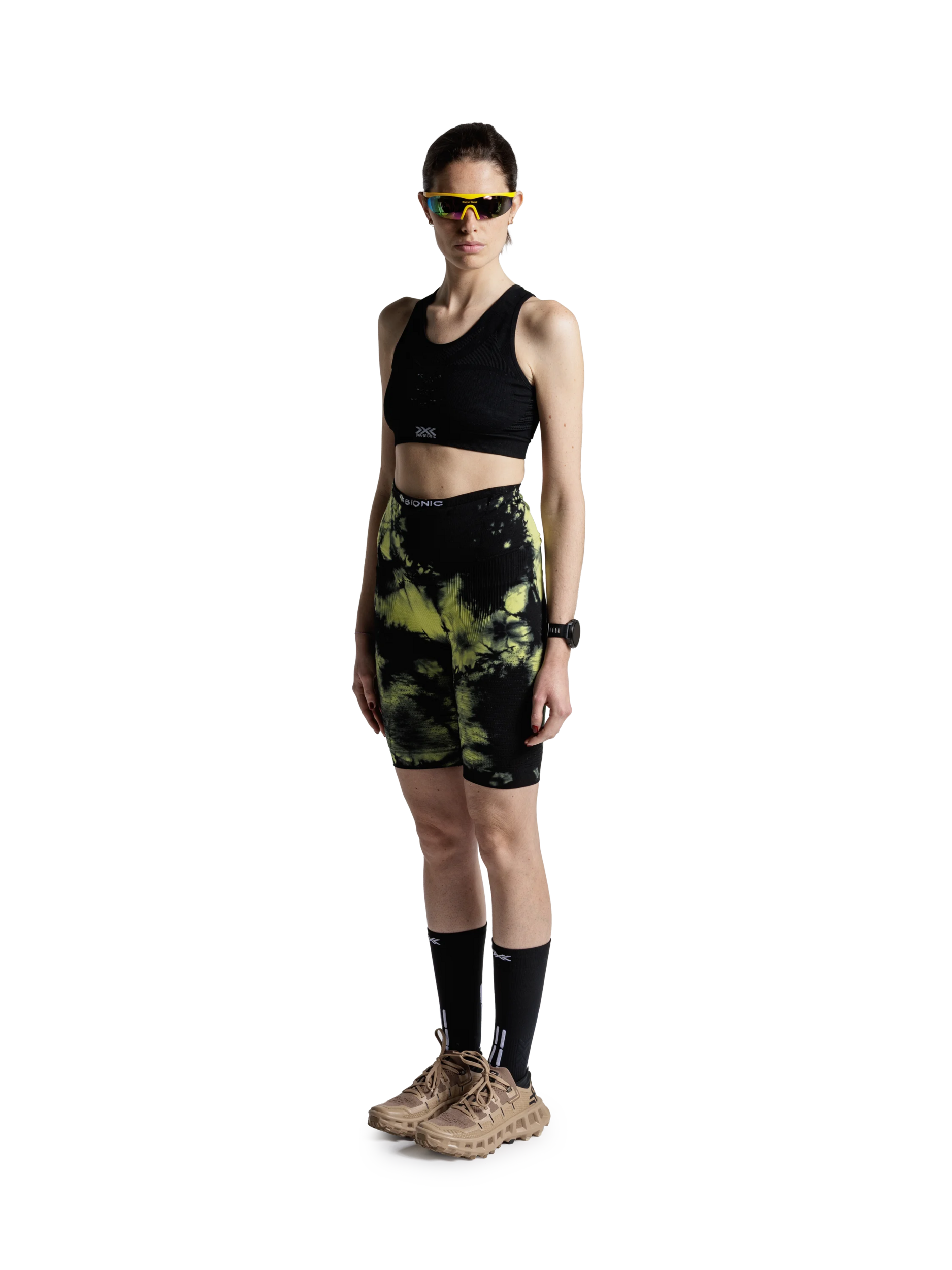 X-BIONIC EFFEKTOR TIGHTS WMN - Tie Dye Electric Energy - Shorts - 6 of 8
