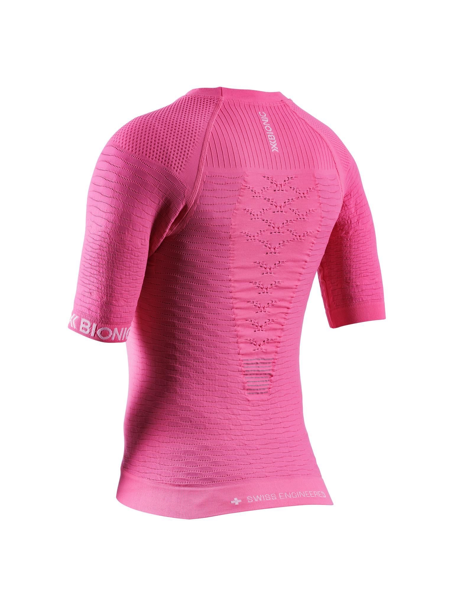 X-BIONIC EFFEKTOR SHIRT SS WMN - Neo Pink X White - T-Shirts - 2 of 3