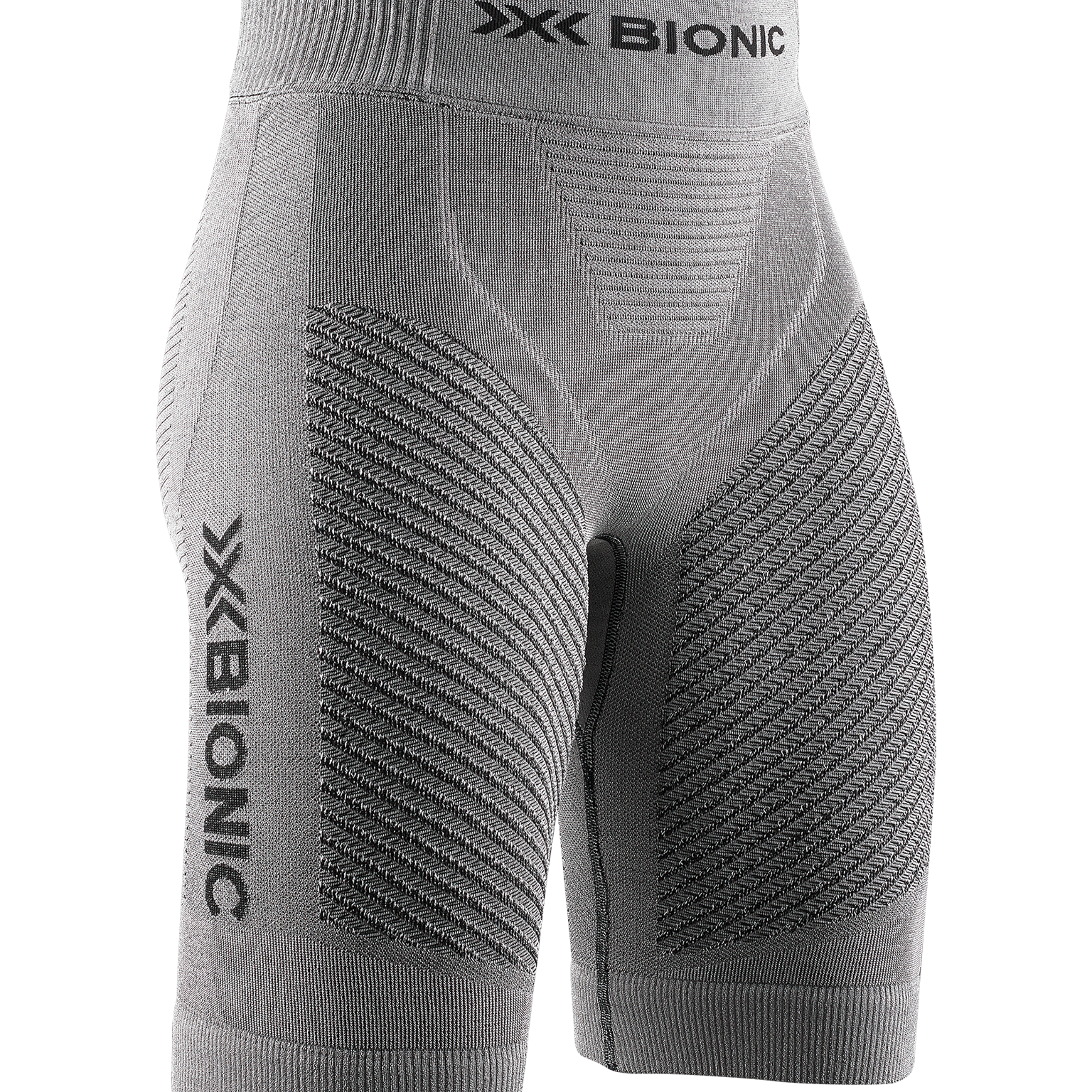 X-BIONIC FENNEC 4.0 RUNNING SHORTS WMN - Anthracite Silver - Shorts - 1 of 2