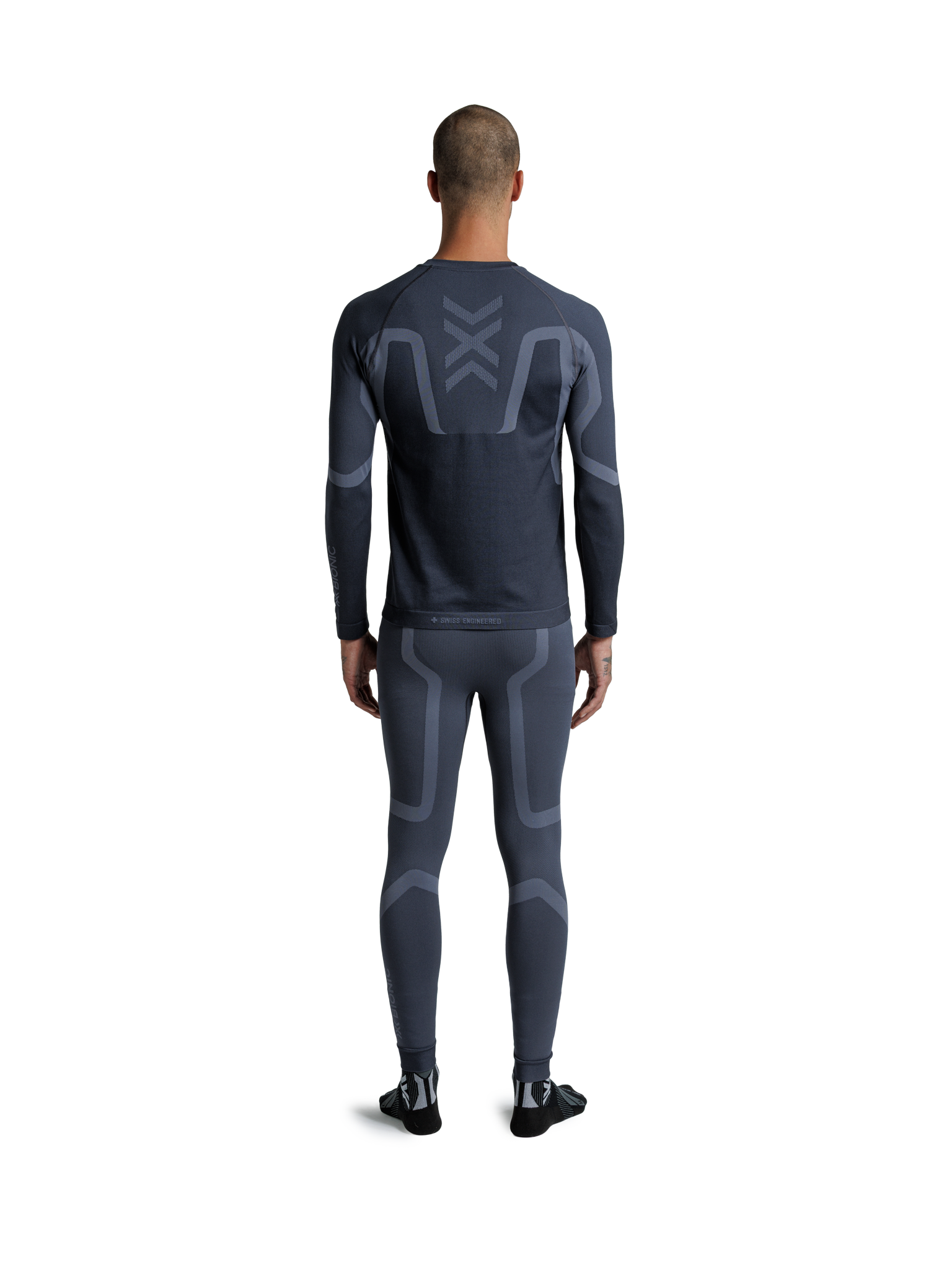 X-BIONIC X-ENTIAL BASELAYER LS MEN - Anthracite - Longsleeves - 10 of 11