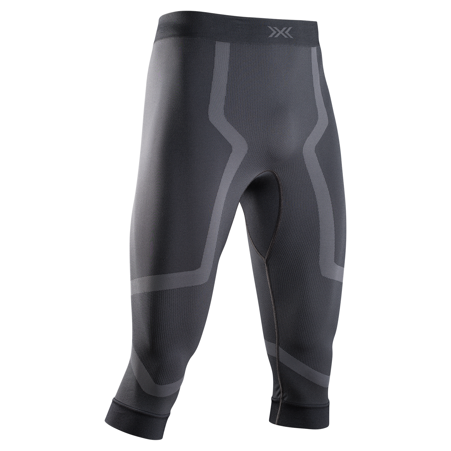 X-BIONIC X-ENTIAL 3/4 TIGHTS MEN - Anthracite - 3/4 Pants - 1 of 8