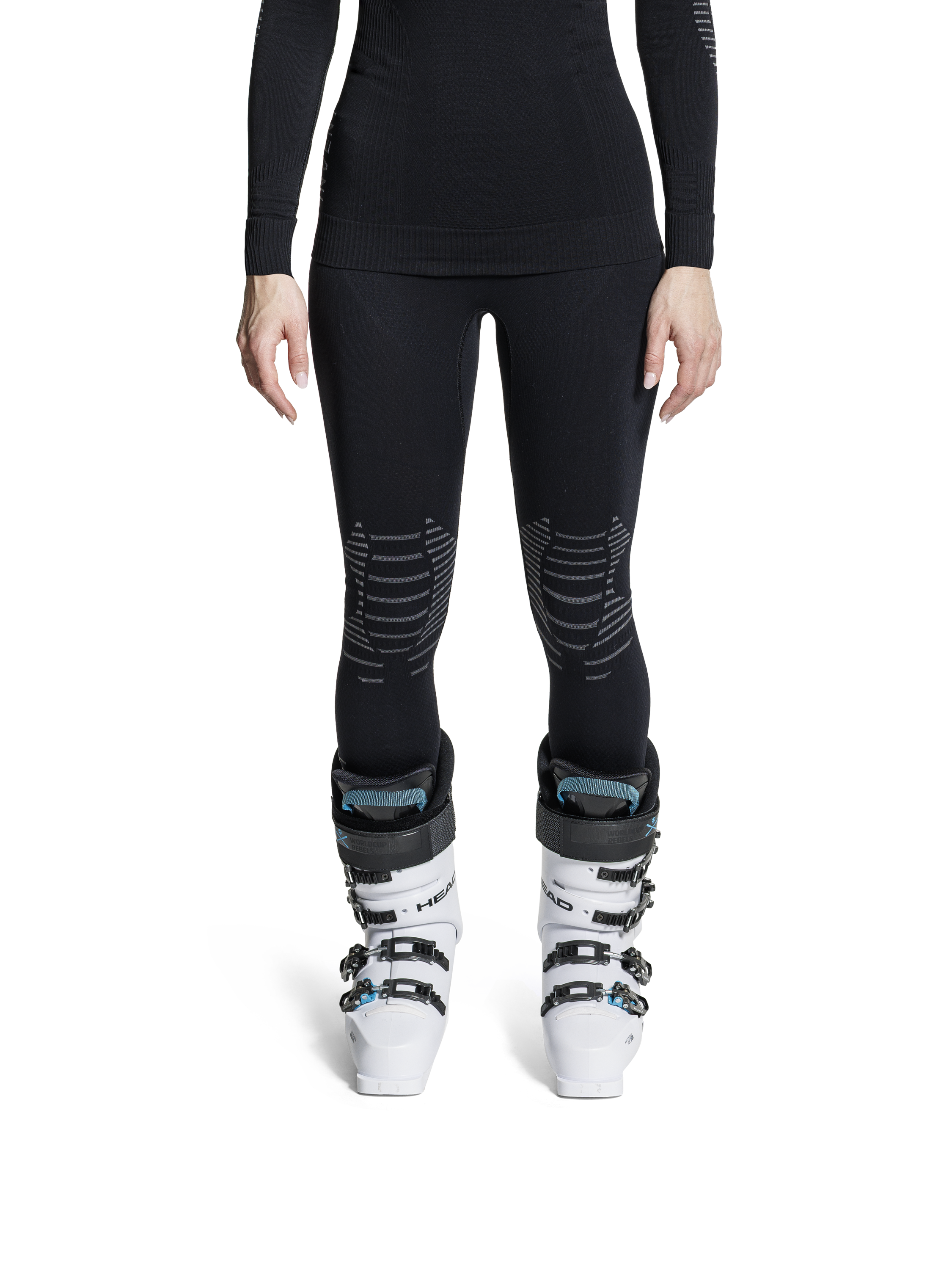 X-BIONIC INVENT 4.0 PANTS WMN - Black Charcoal - Pants - 3 of 3
