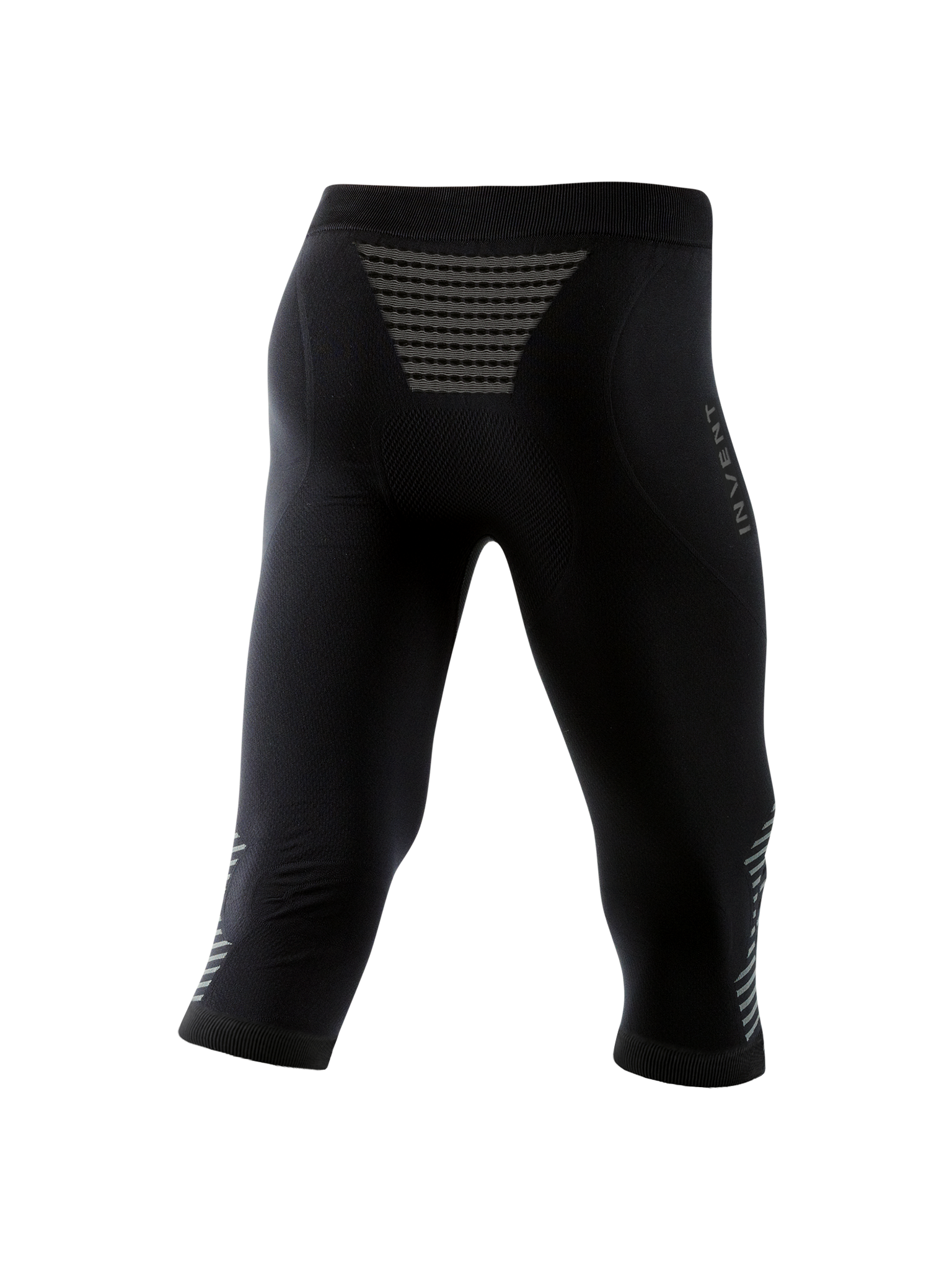 X-BIONIC INVENT 4.0 PANTS 3/4 MEN - Black Charcoal - 3/4 Pants - 2 of 3