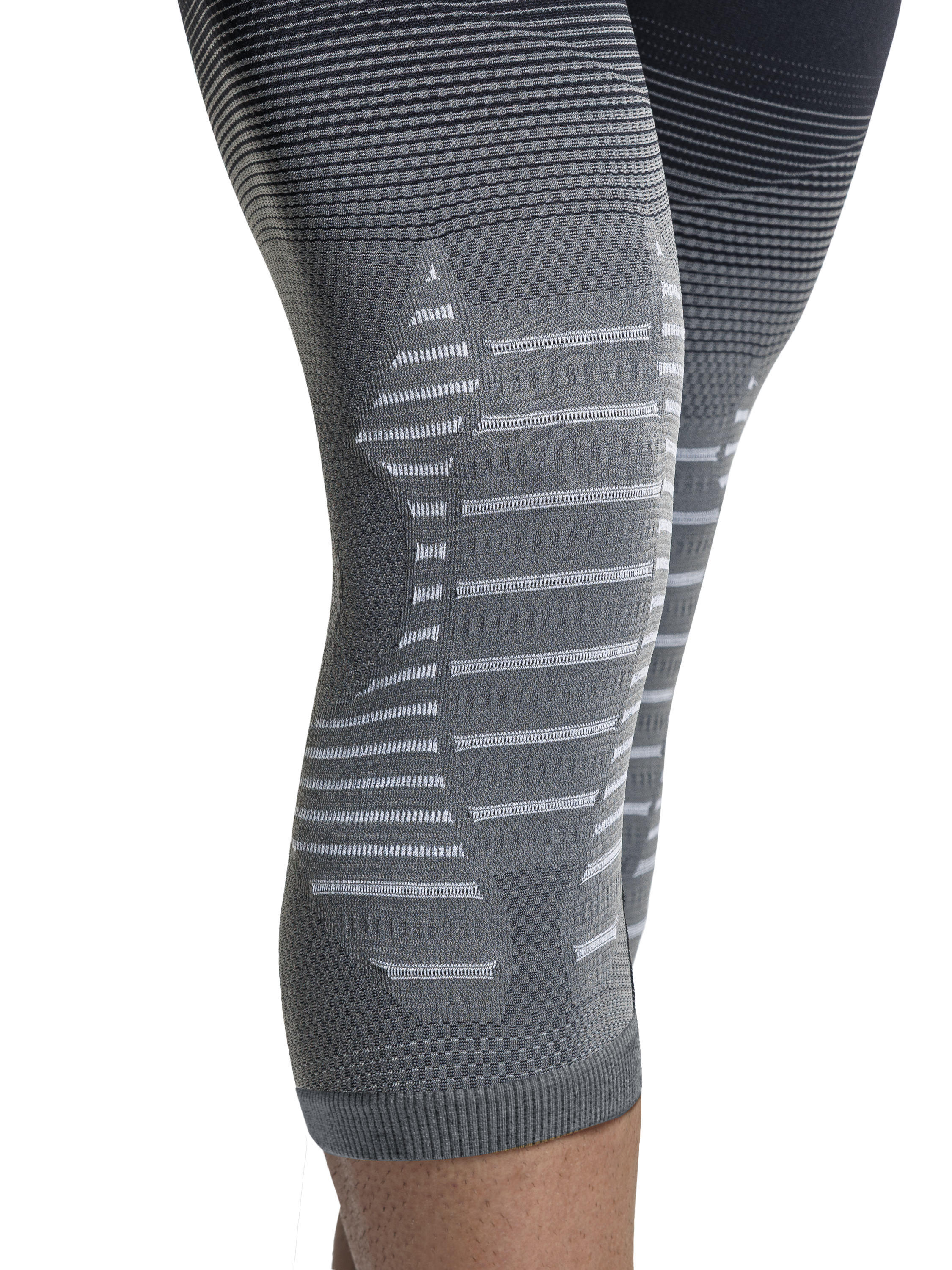 X-BIONIC INVENT GRAPHICS PANTS 3/4 MEN - X Black Grey Light Grey - 3/4 Pants - 4 of 7