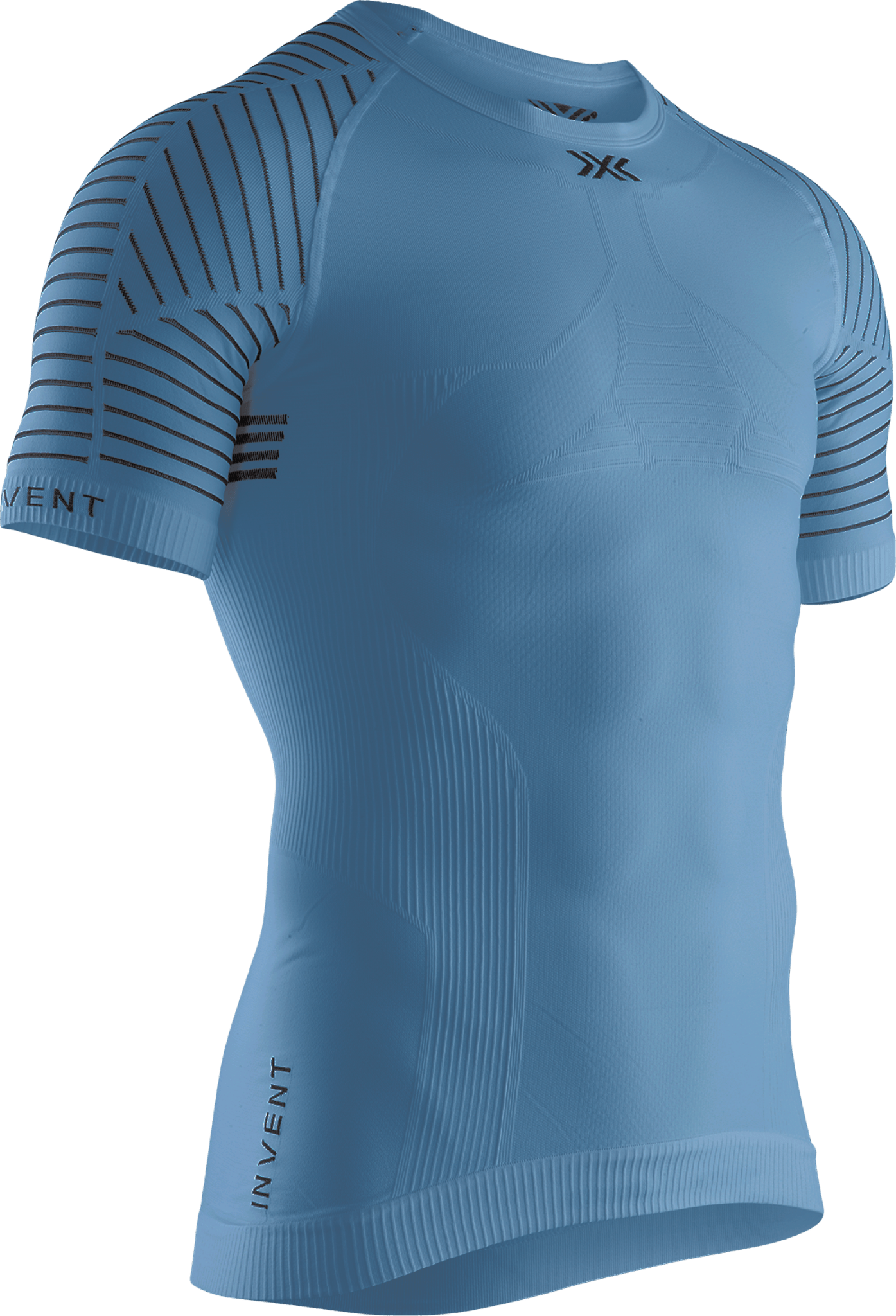 X-BIONIC INVENT 4.0 LT SHIRT SH SL MEN - Bluestone Anthracite - T-Shirts - 6 of 10