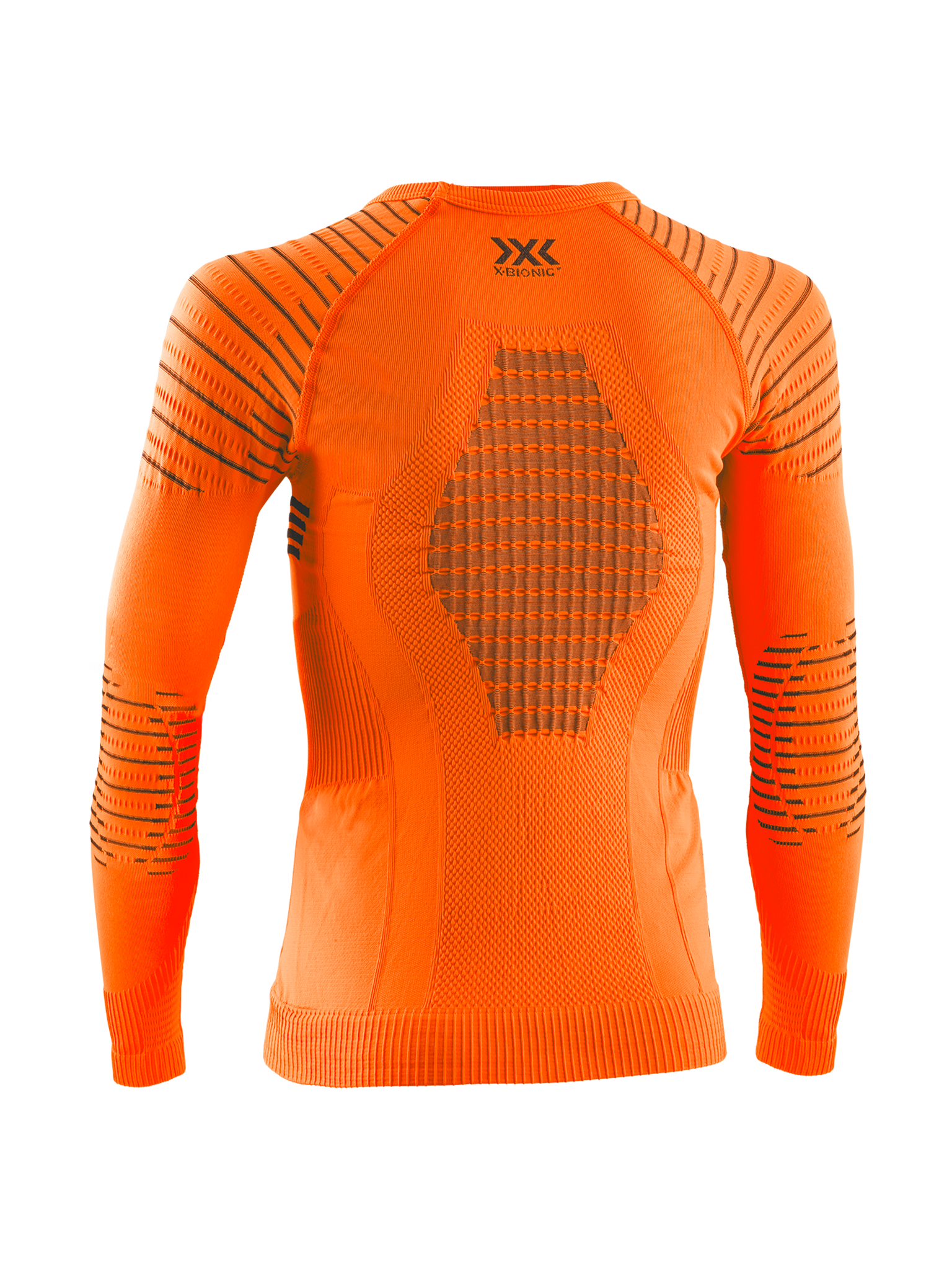 X-BIONIC INVENT 4.0 SHIRT LG SL JR - Sunset Orange Anthracite - Longsleeves - 4 of 15
