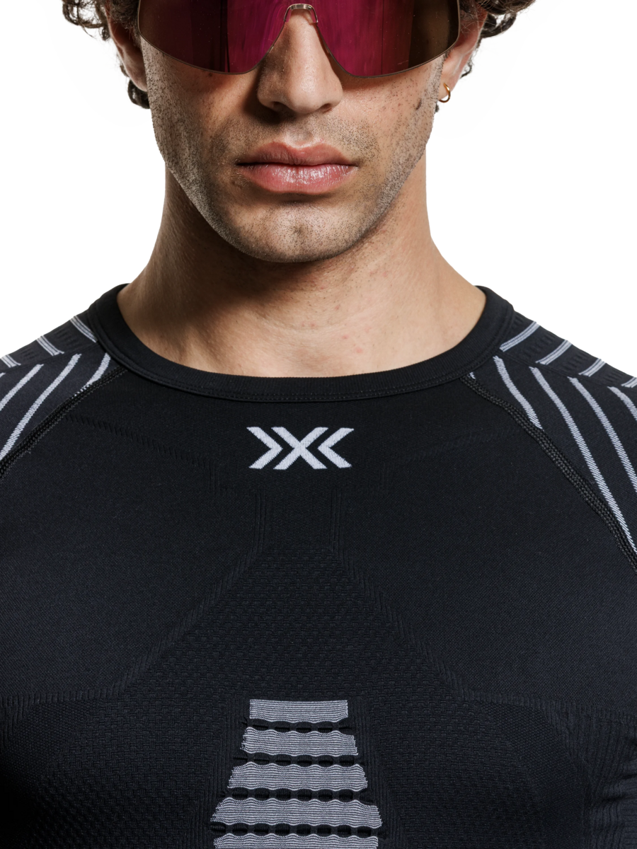 X-BIONIC INVENT GRAPHICS SHIRT LS MEN - X Black Grey Light Grey - Longsleeves - 4 of 26