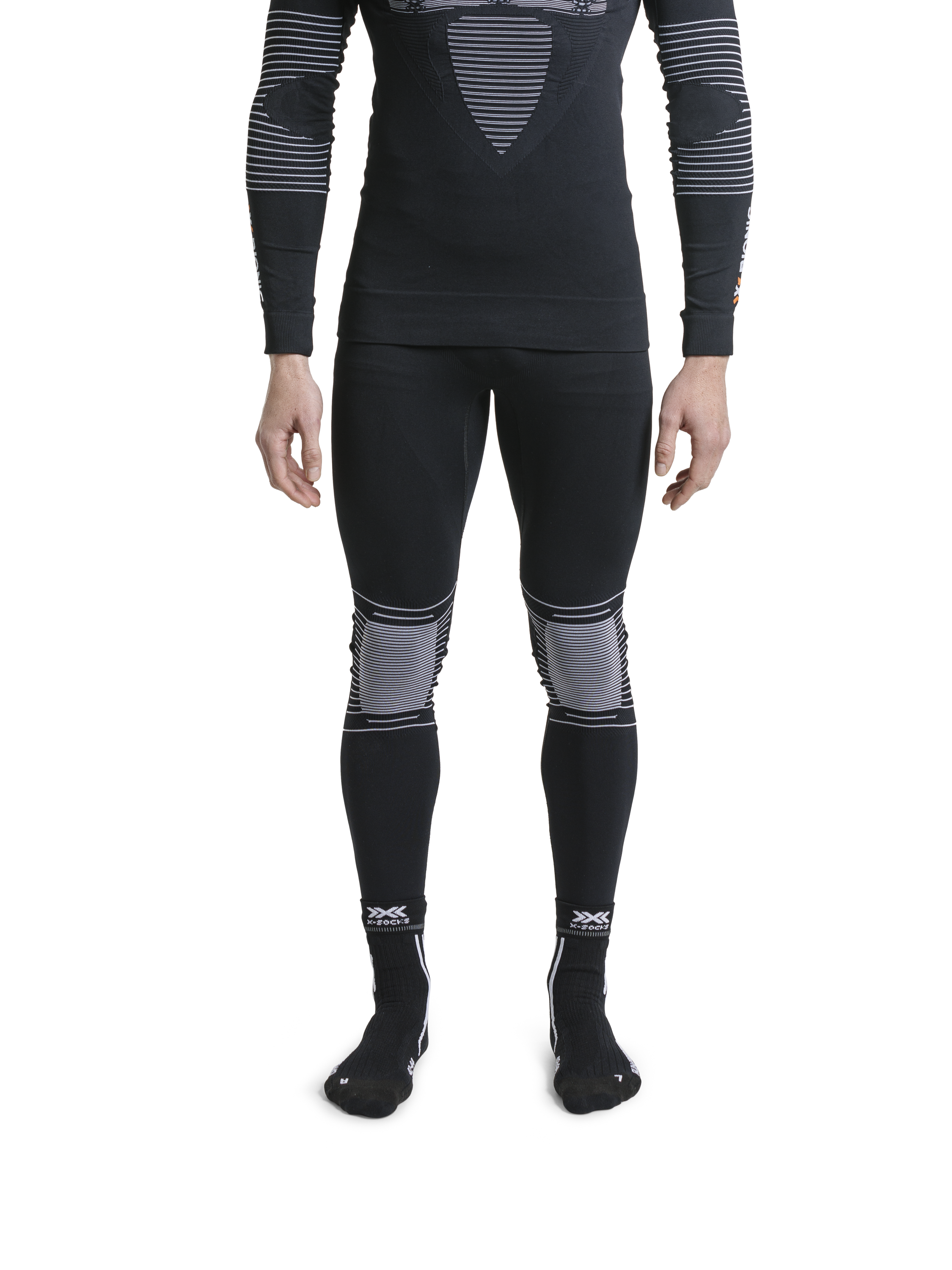 X-BIONIC ENERGIZER 4.0 PANTS MEN - Opal Black Arctic White - Pants - 5 of 6