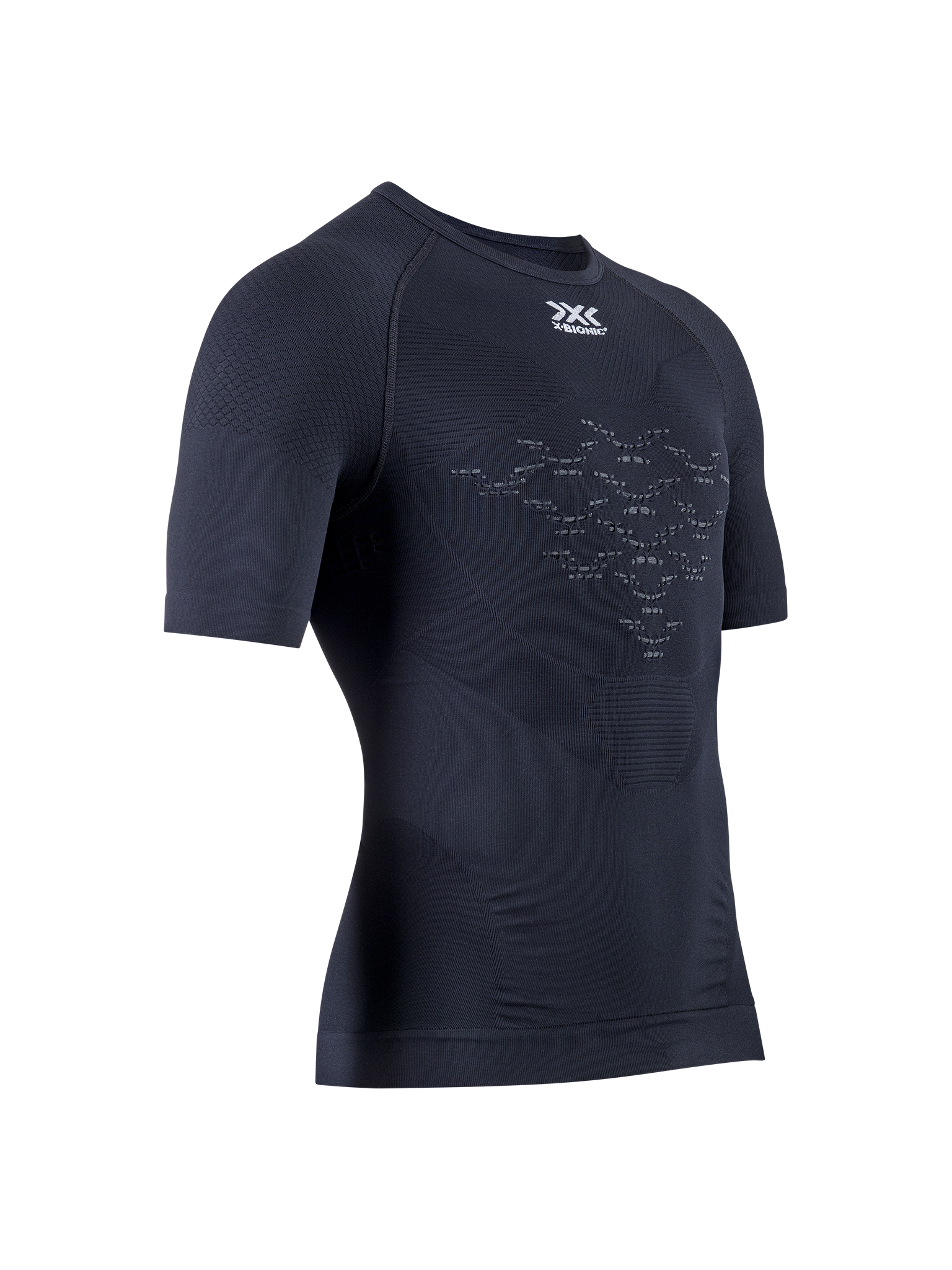 X-BIONIC ENERGIZER 4.0 LT SHIRT SH SL MEN - Opal Black Arctic White - T-Shirts - 1 of 5