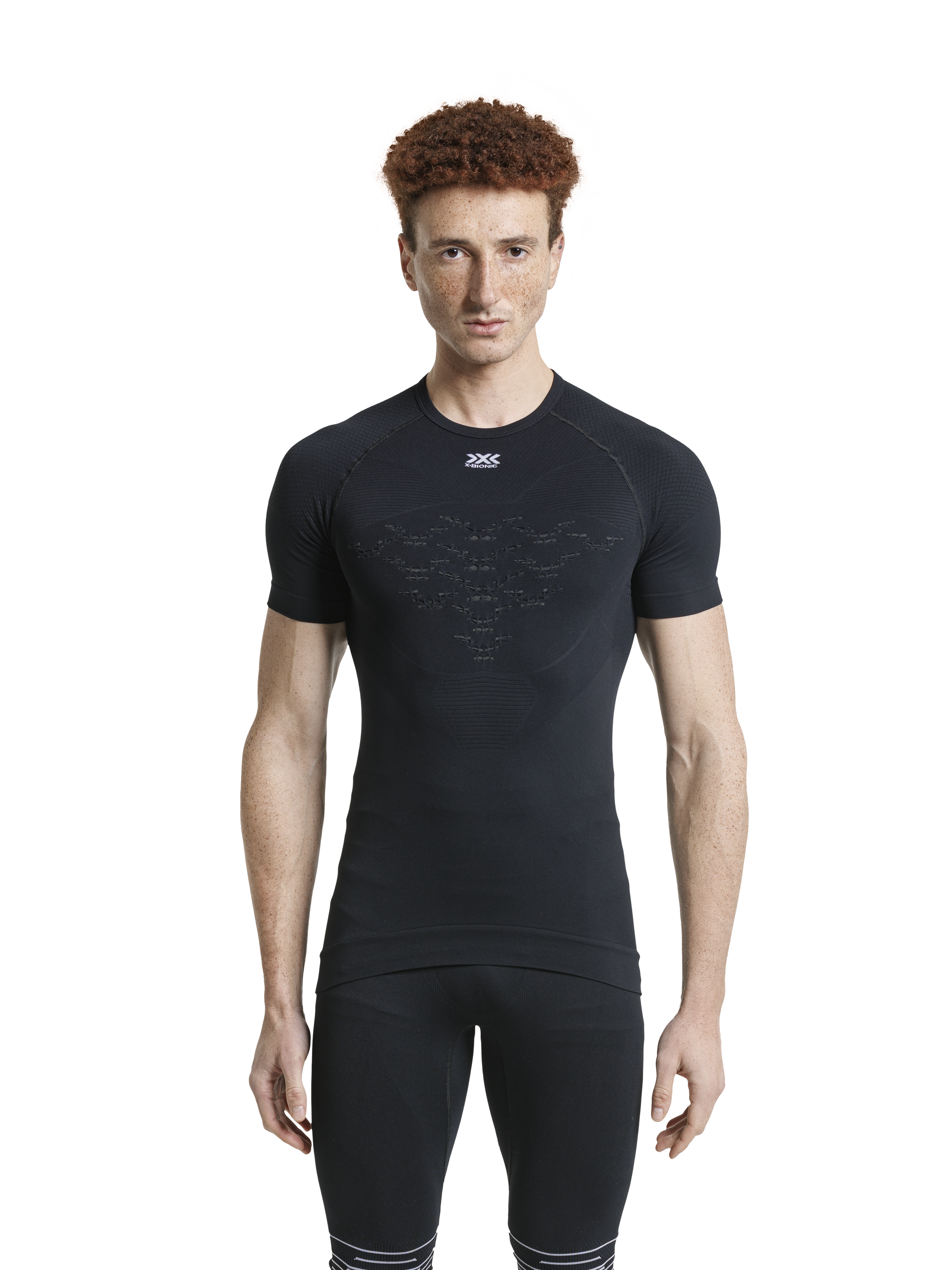 X-BIONIC ENERGIZER 4.0 LT SHIRT SH SL MEN - Opal Black Arctic White - T-Shirts - 3 of 5