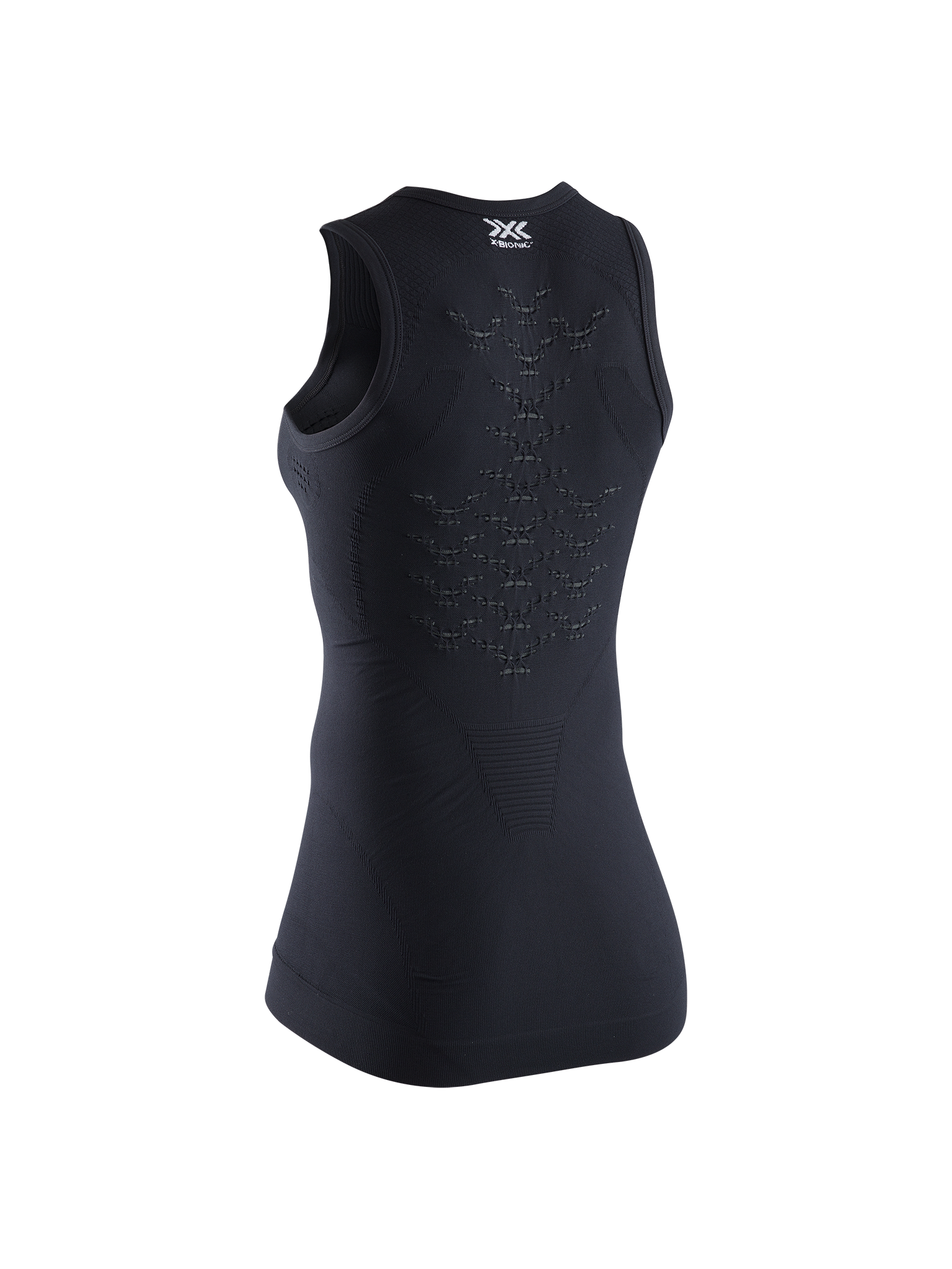 X-BIONIC ENERGIZER 4.0 LT SINGLET WMN - Opal Black Arctic White - Tanks - 2 of 4