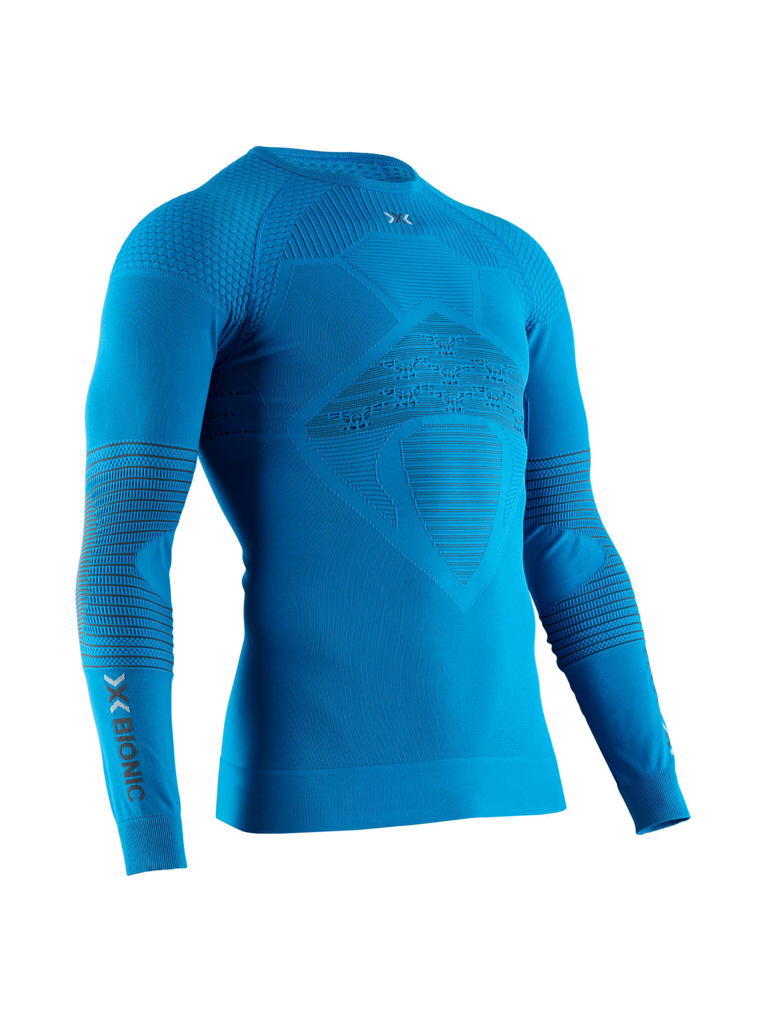 X-BIONIC ENERGIZER 4.0 SHIRT LG SL MEN - Teal Blue Anthracite - Longsleeves - 6 of 9