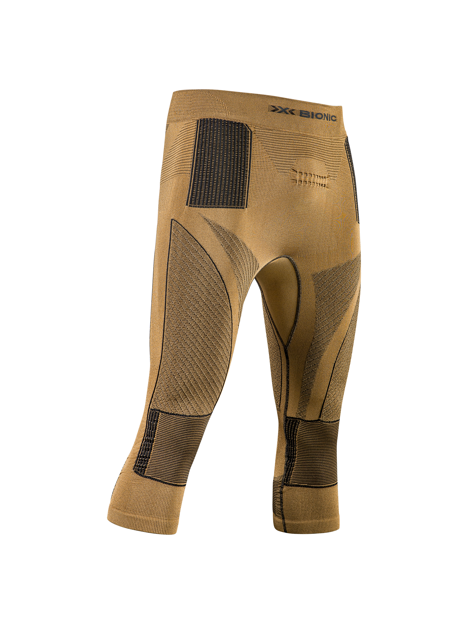 X-BIONIC RADIACTOR 4.0 PANTS 3/4 MEN - Gold Black - 3/4 Pants - 1 of 3