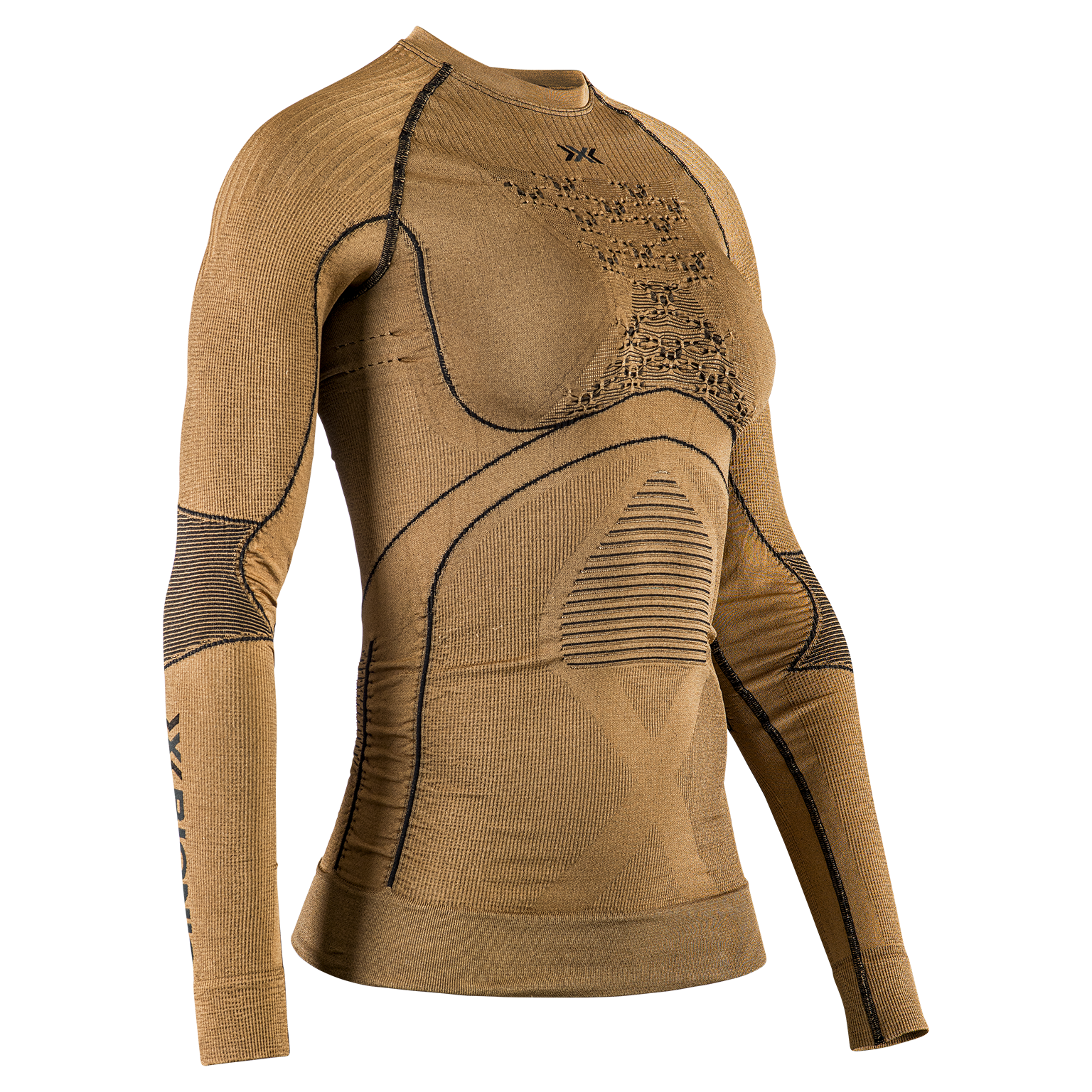 X-BIONIC RADIACTOR 4.0 SHIRT LG SL WMN - Gold Black - Longsleeves - 1 of 3