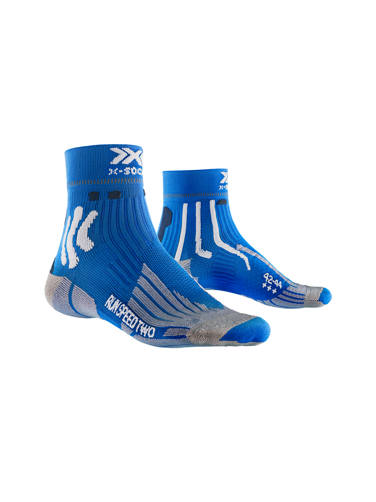X-SOCKS RUN SPEED TWO 4.0 MEN - Twyce Blue Arctic White - Ankle - 5 of 6