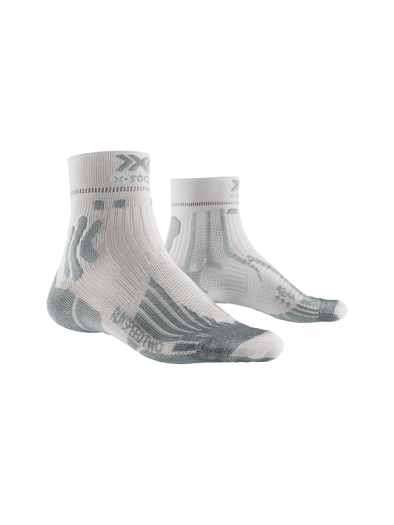 X-SOCKS RUN SPEED TWO 4.0 MEN - Light Charcoal Pearl Grey - Ankle - 3 of 6