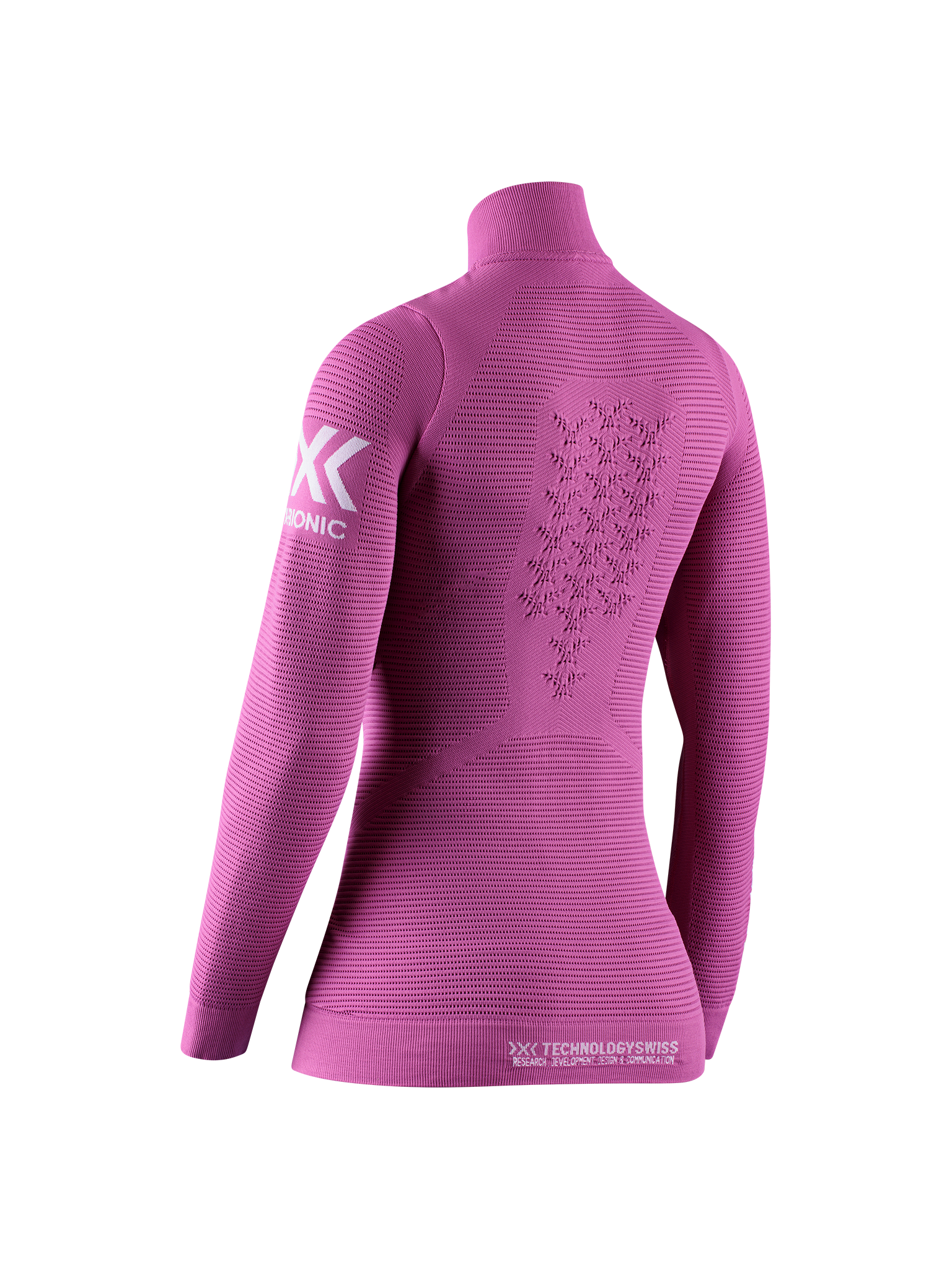 X-BIONIC INSTRUCTOR 4.0 TRANSMISSION LAYER JACKET WMN - Deep Orchid - Midlayers - 5 of 5