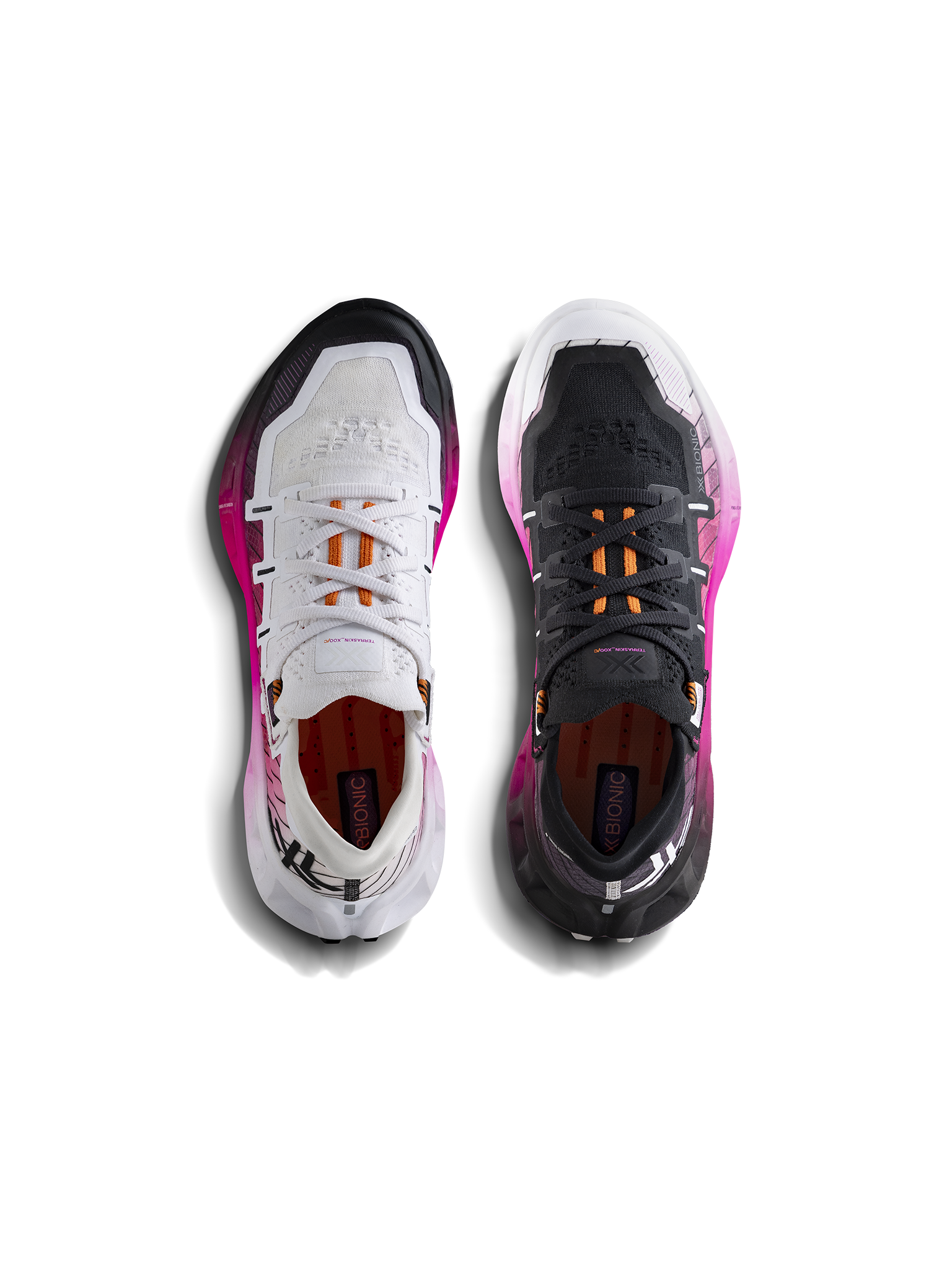 X-BIONIC TERRASKIN X00/C - Yinyang X Black X White Fluo Pink - Footwear - 33 of 50