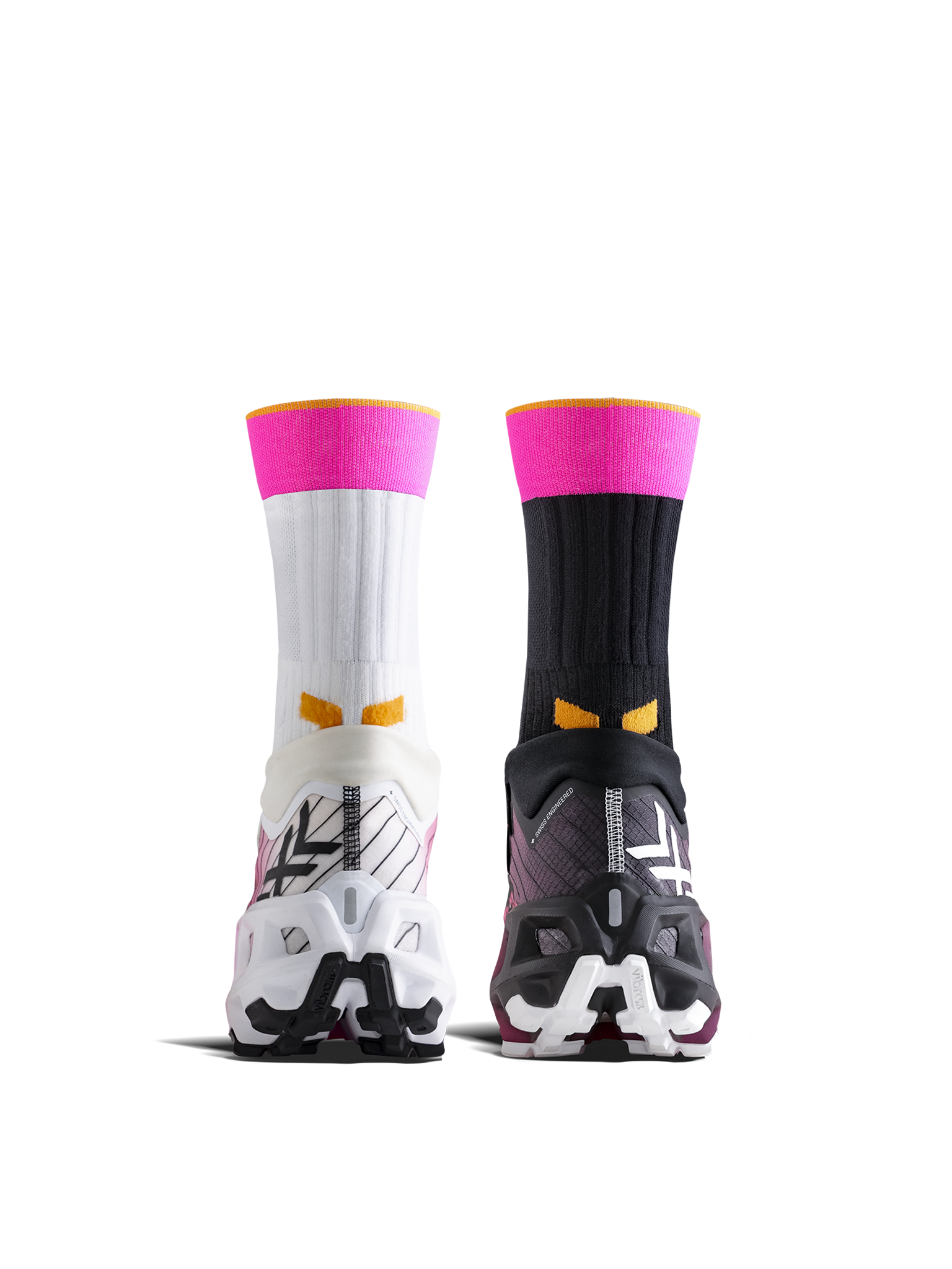 X-BIONIC TERRASKIN X00/C - Yinyang X Black X White Fluo Pink - Footwear - 34 of 50