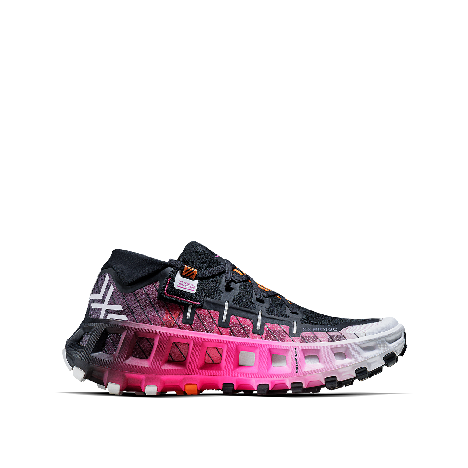 X-BIONIC TERRASKIN X00/C - X Black X White Fluo Pink - Footwear - 37 of 50