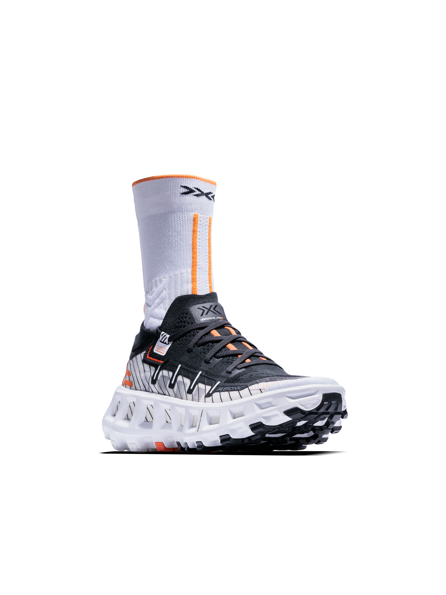 X-BIONIC TERRASKIN X00/C - X White X Black - Footwear - 30 of 31