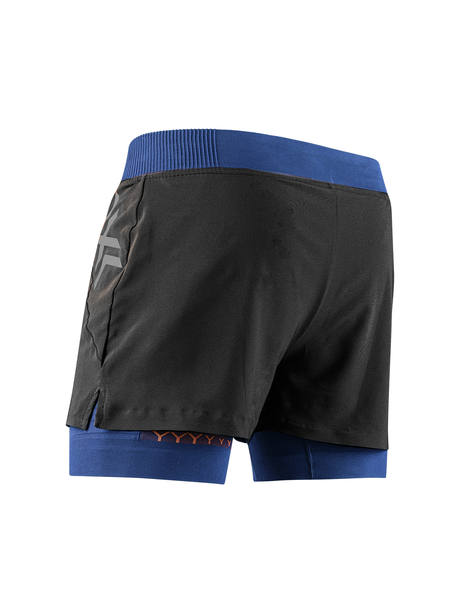 X-BIONIC TWYCE RACE 2in1 SHORTS MEN - Blueprint Orange - Hybrid Shorts - 8 of 13
