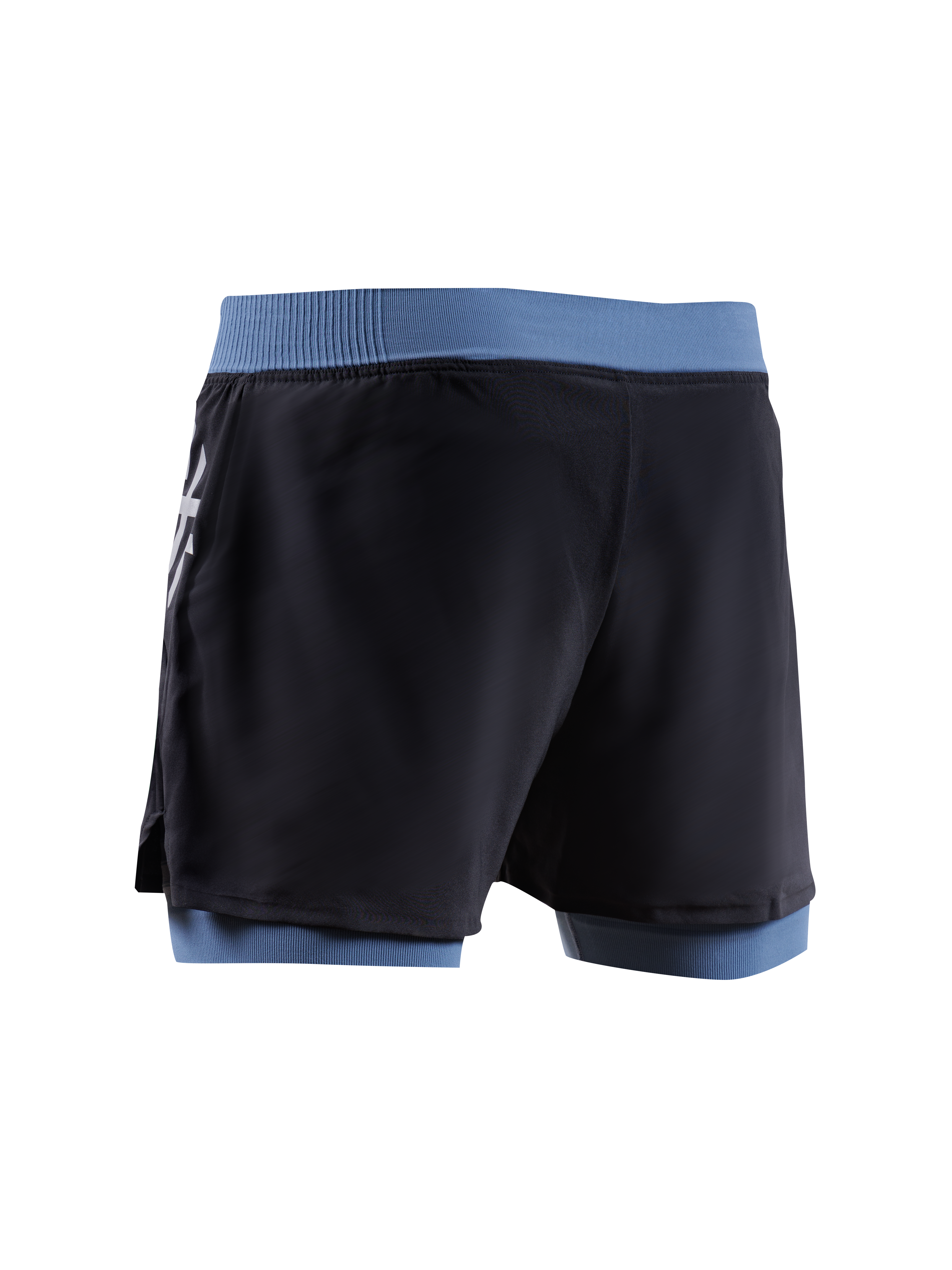 X-BIONIC TWYCE RACE 2in1 SHORTS MEN - X Black Slate Blue - Hybrid Shorts - 13 of 13