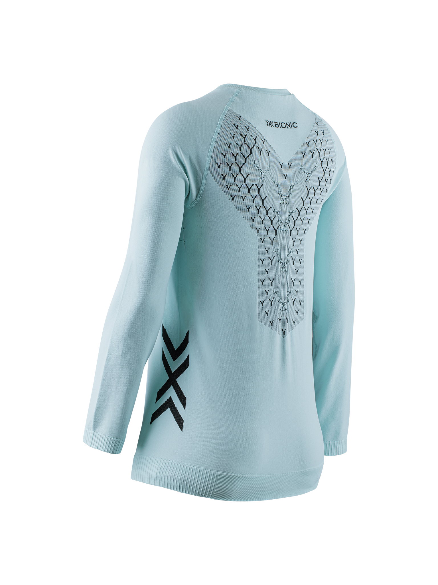 X-BIONIC TWYCE RUN SHIRT LS WMN - Clearwater Black - Longsleeves - 2 of 3