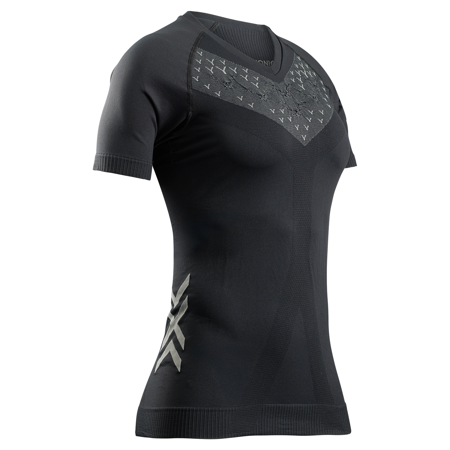 X-BIONIC TWYCE RUN SHIRT SS WMN - X Black Rhino Grey - T-Shirts - 5 of 18