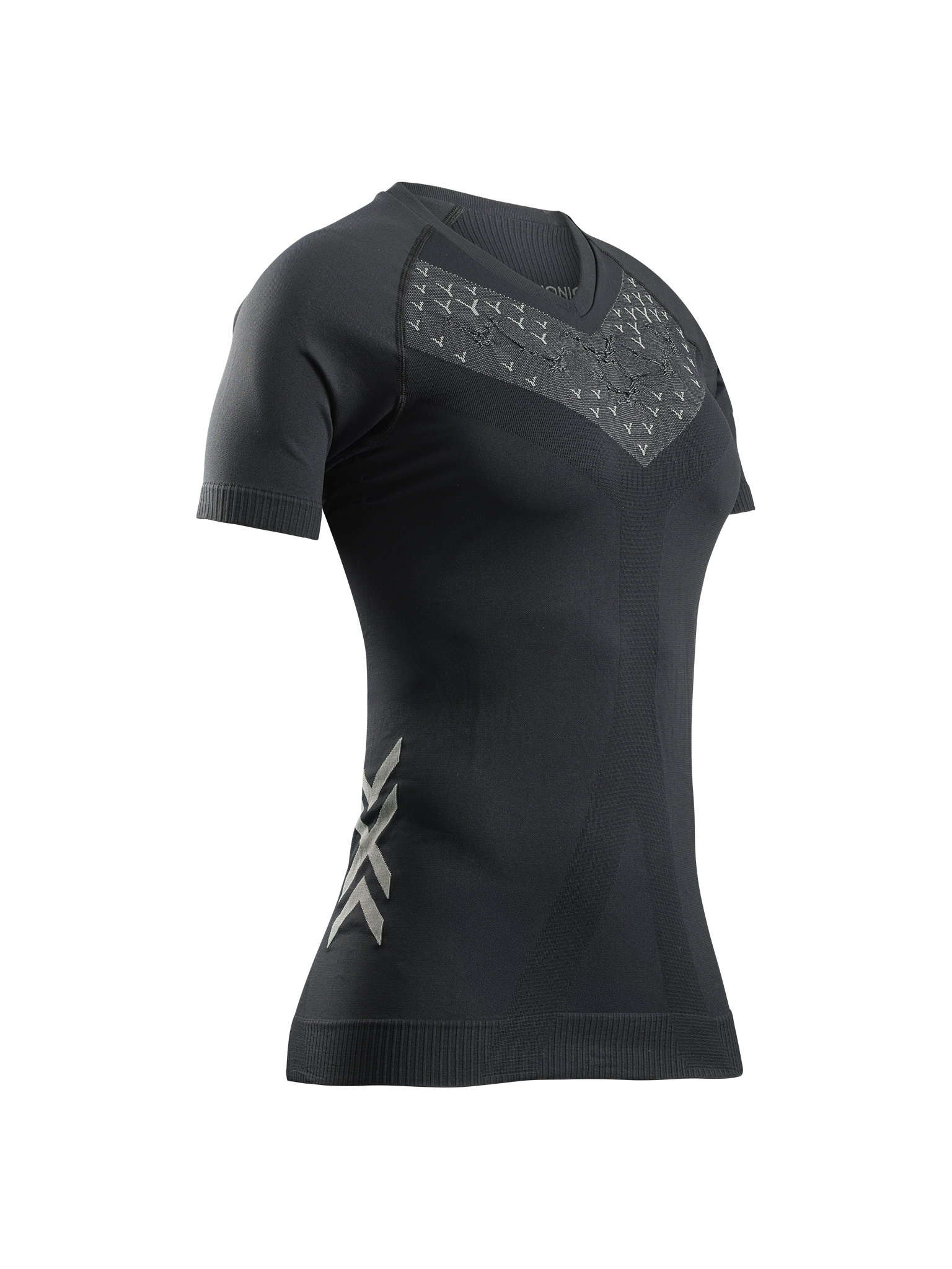 X-BIONIC TWYCE RUN SHIRT SS WMN - X Black Rhino Grey - T-Shirts - 5 of 18