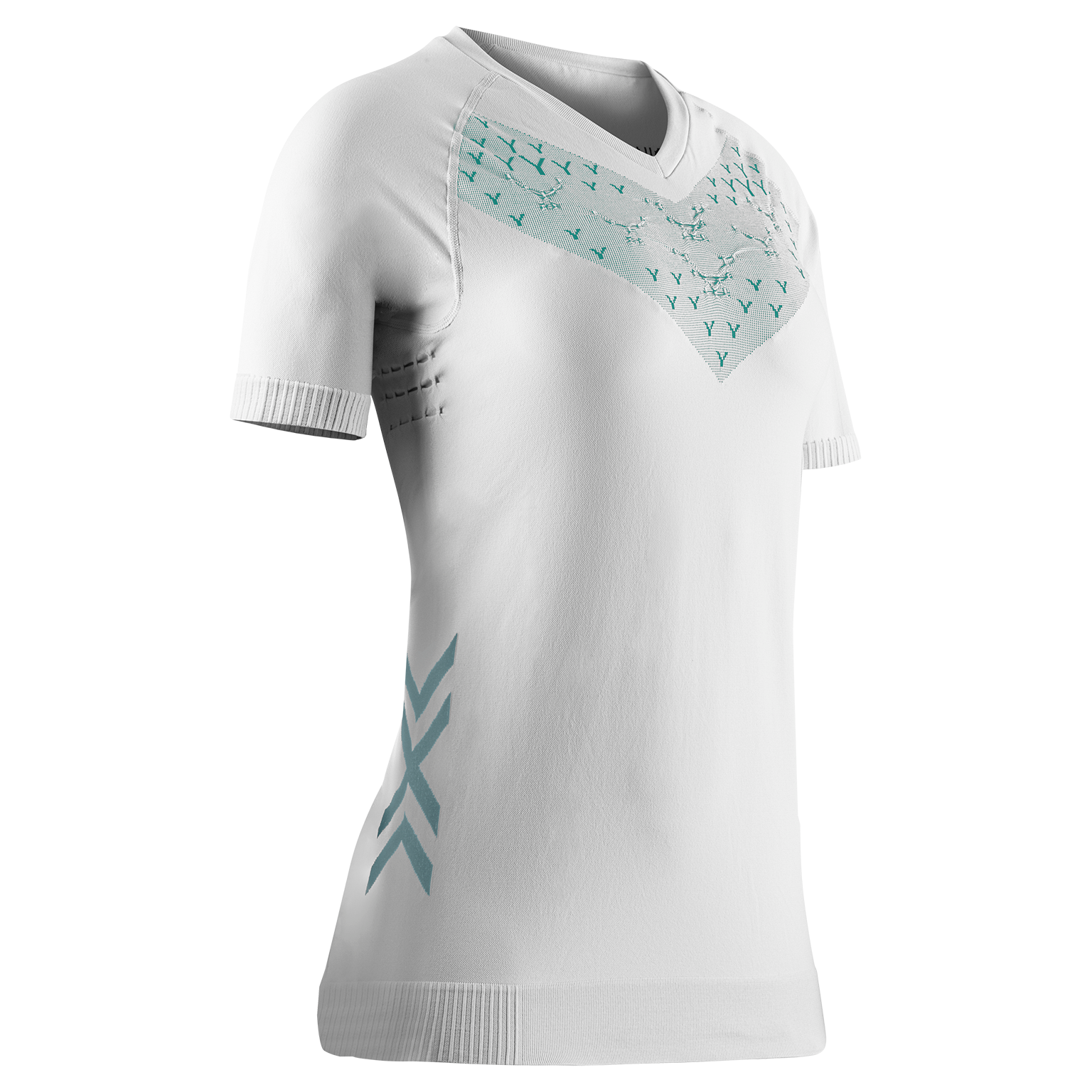 X-BIONIC TWYCE RUN SHIRT SS WMN - White Clearwater - T-Shirts - 3 of 18