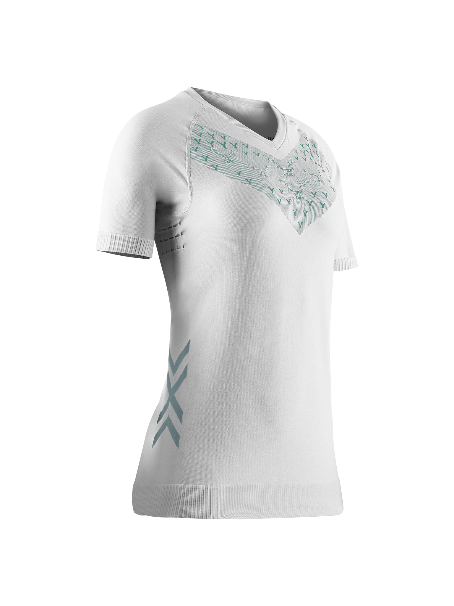 X-BIONIC TWYCE RUN SHIRT SS WMN - White Clearwater - T-Shirts - 3 of 18